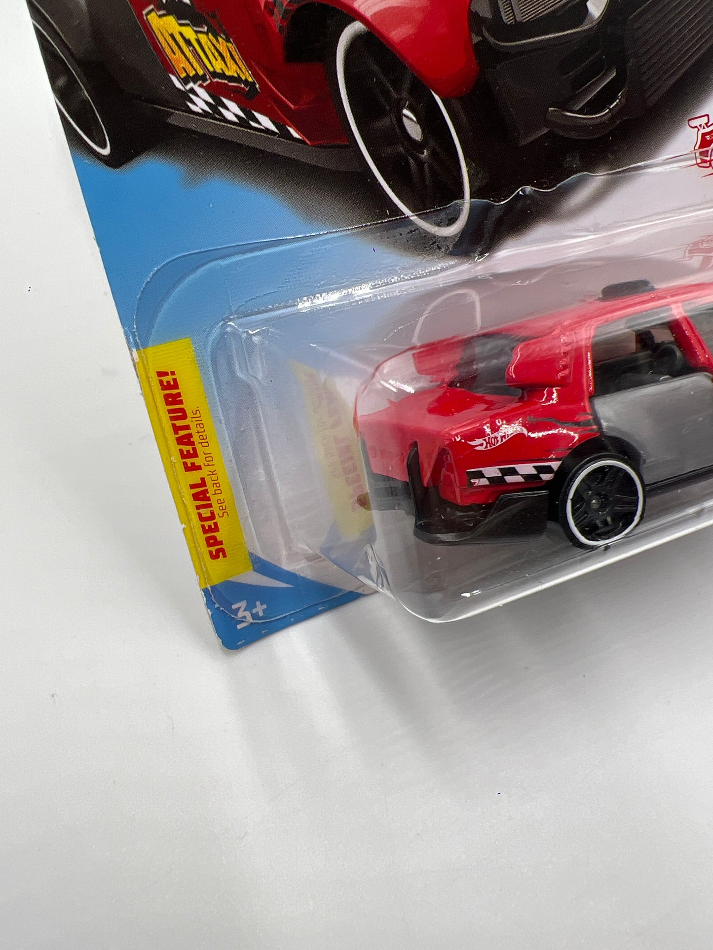 2018 Hot Wheels Target Exclusive Red Edition Time Attaxi Red 146G