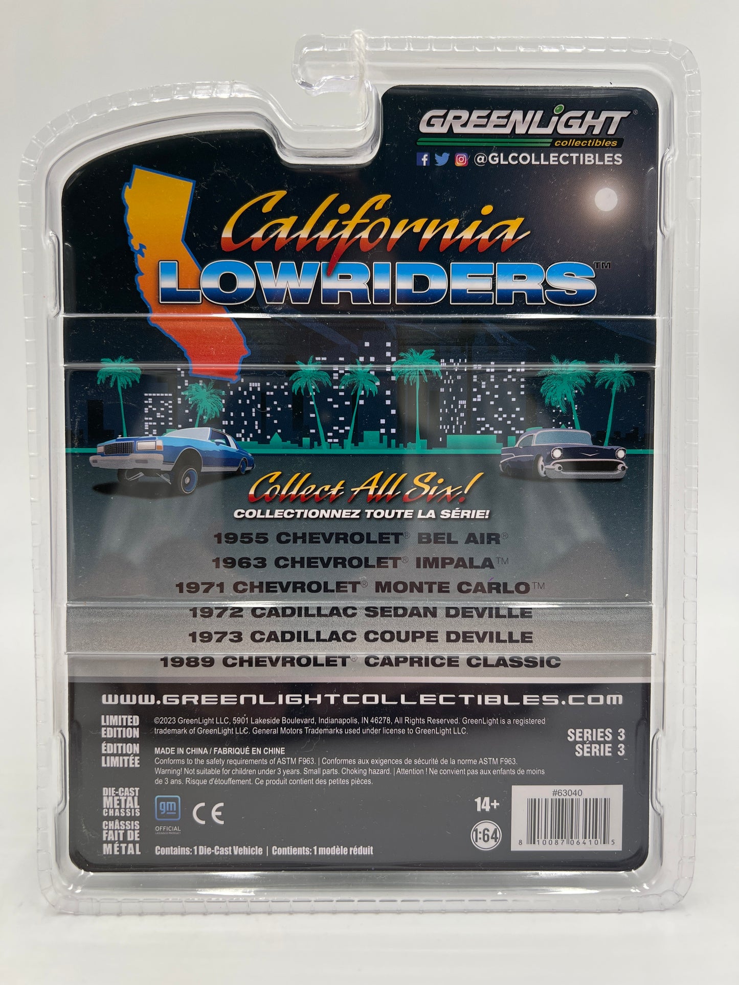 Greenlight California Lowriders Series 3 CHASE 1963 Chevrolet Impala