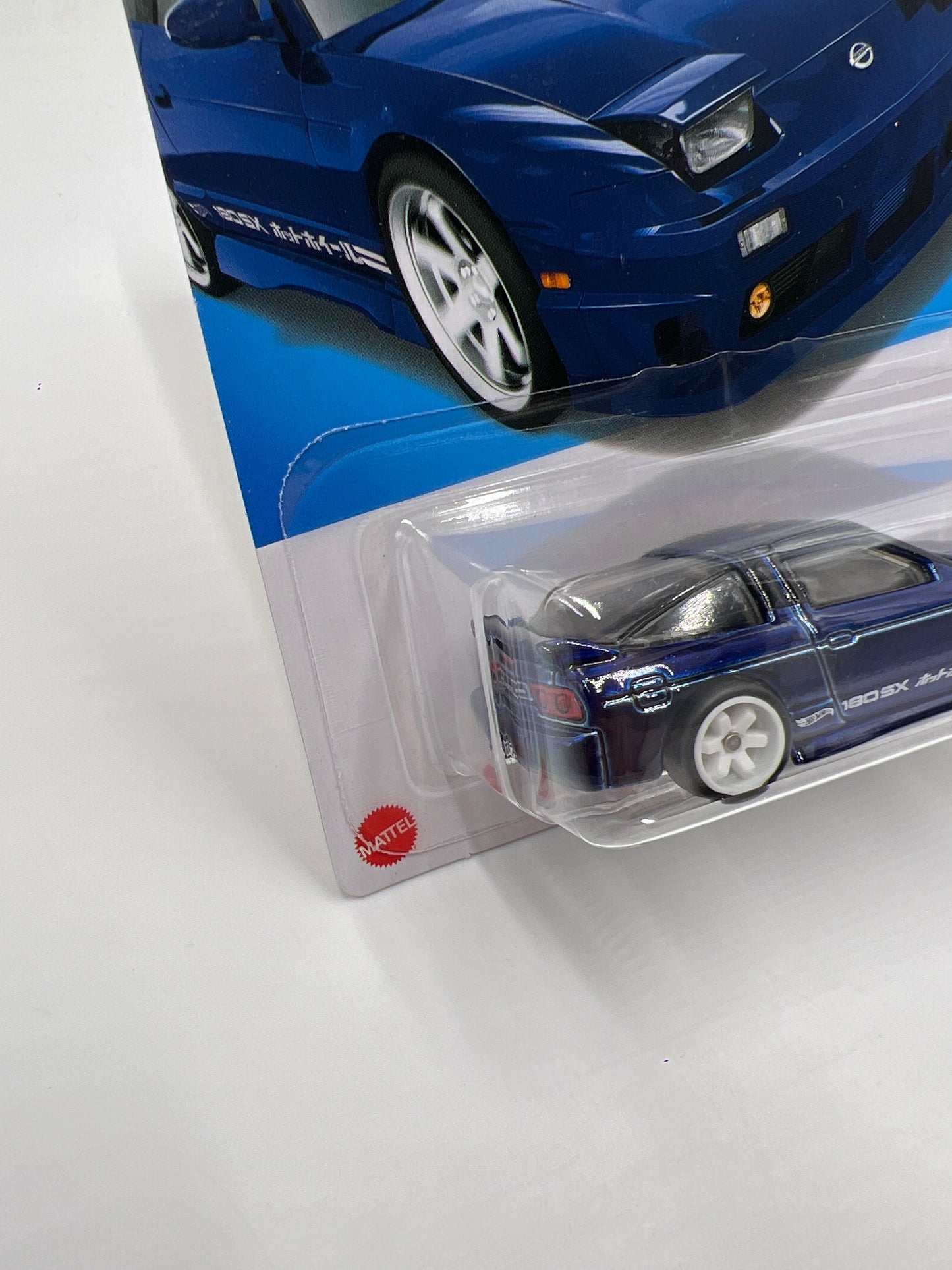 2024 Hot Wheels M Case Super Treasure Hunt #211 96 Nissan 180SX Type X Blue W/Protector