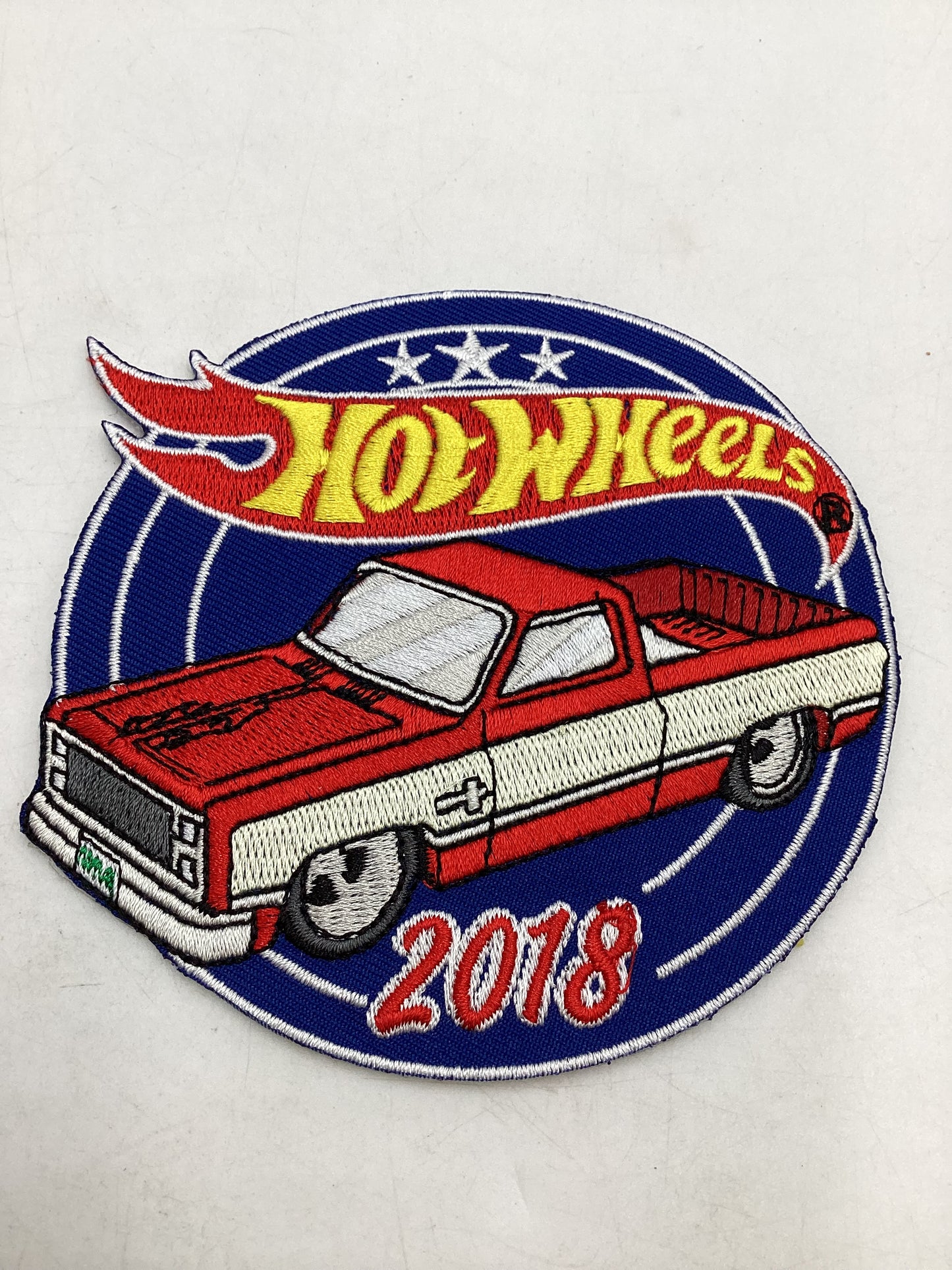 Hot wheels 2018 18th Nationals  83 Chevy Silverado Patch