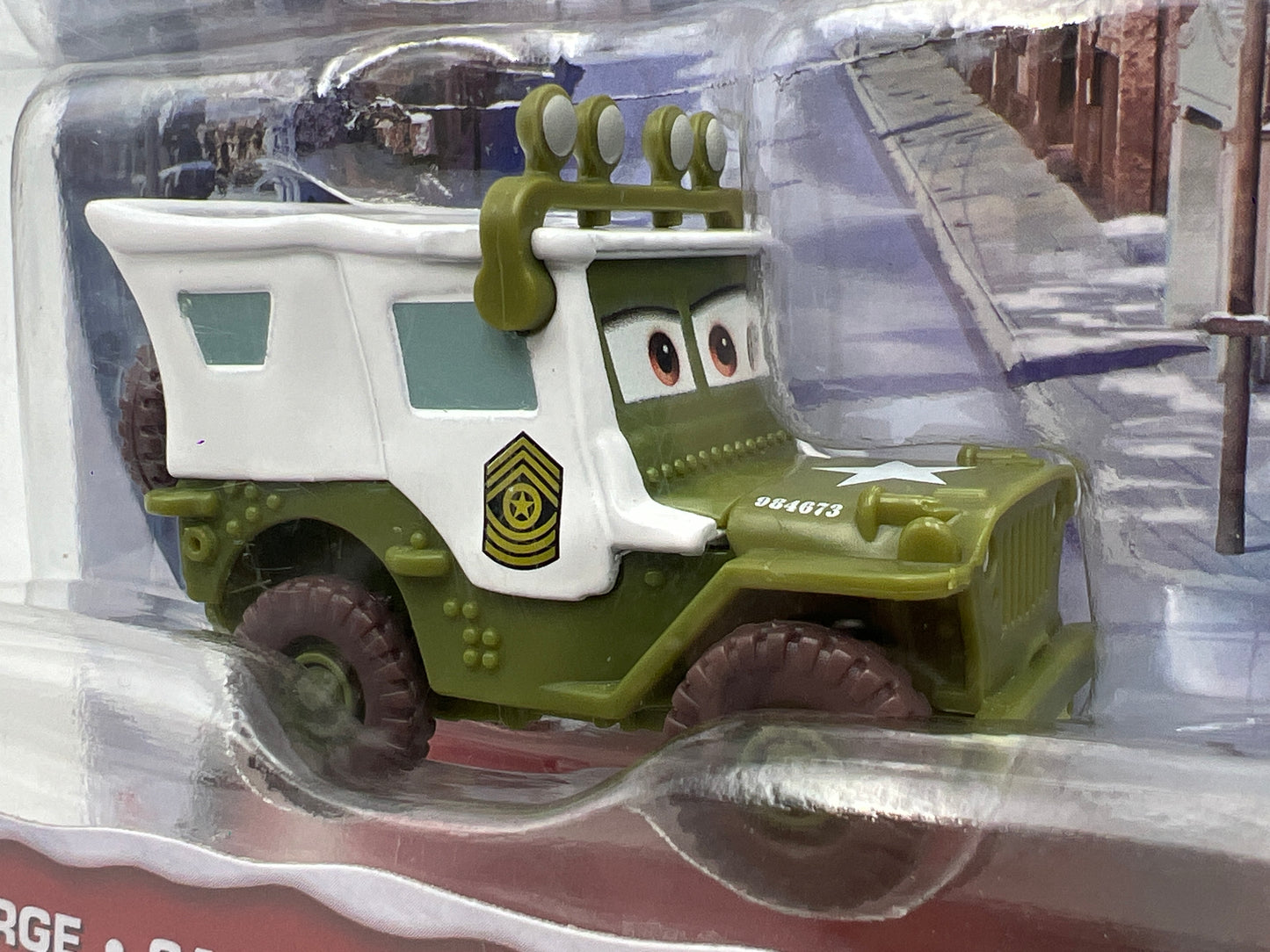 Disney Pixar Cars Winter Christmas Edition Sarge