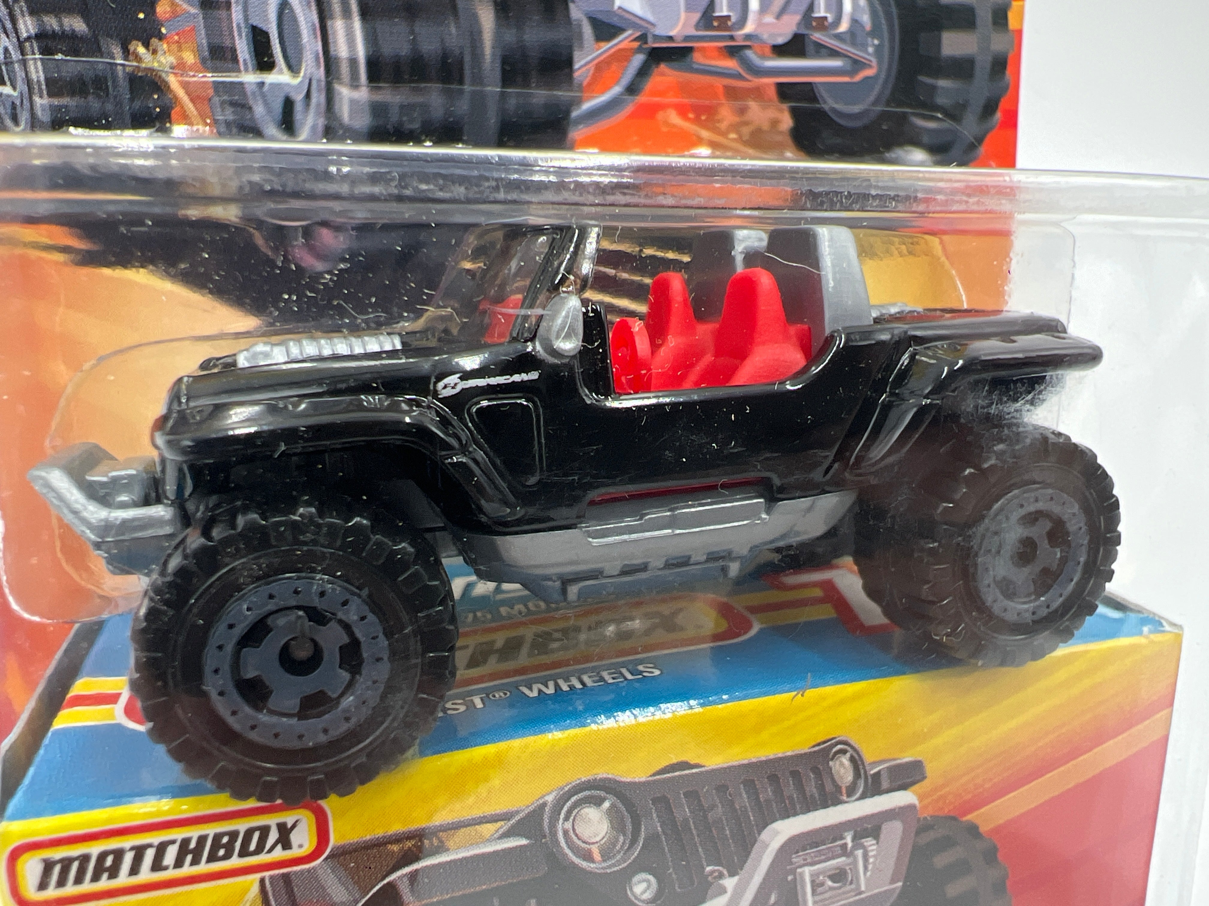 MATCHBOX JEEP ANNIVERSARY EDITION - Schwarzer Jeep Hurricane, Modellauto Im Maßstab