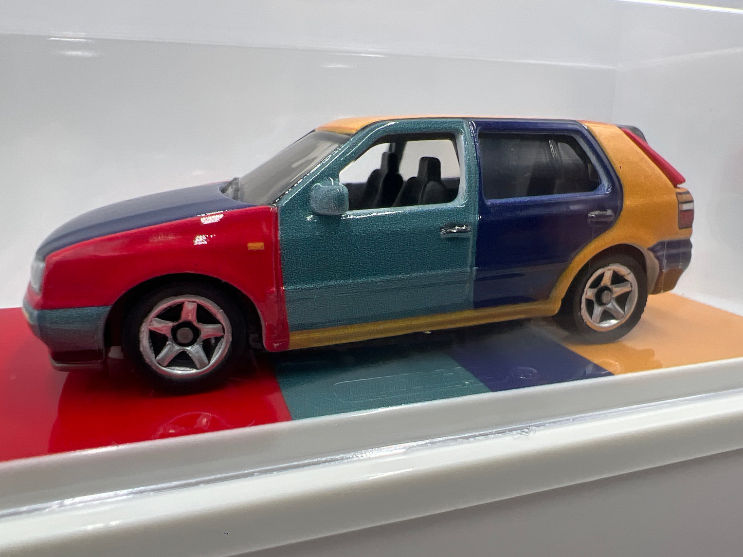 Matchbox RLC Mattel Creations 1995 Volkswagen Golf MK3 Harley Quinn