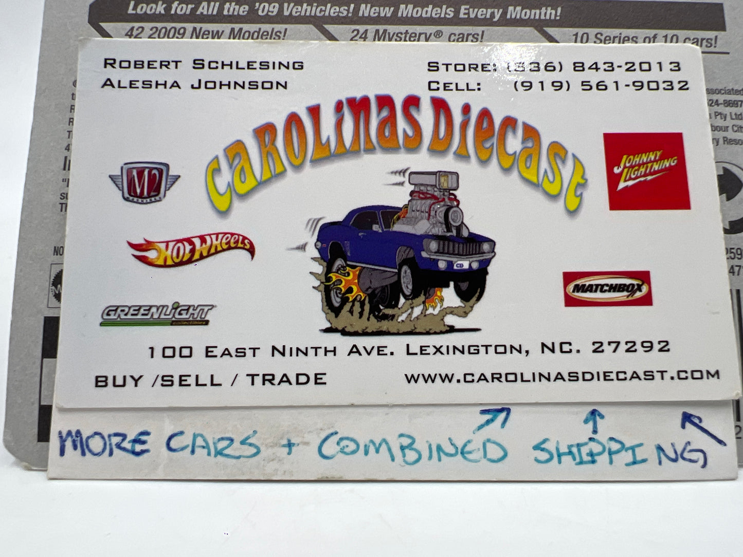 2009 Hot Wheels Dream Garage #152 Mercedes AMG CLK DTM Blue 90A