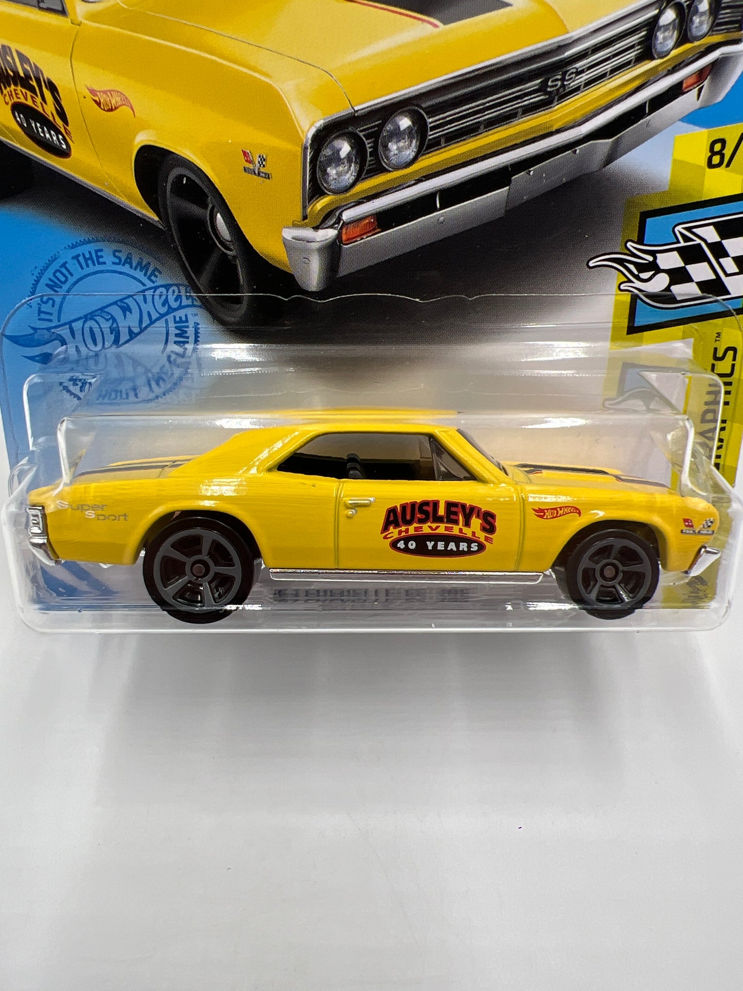 2021 Hot Wheels HW Speed Graphics #183 67 Chevelle SS 396 Yellow 3D