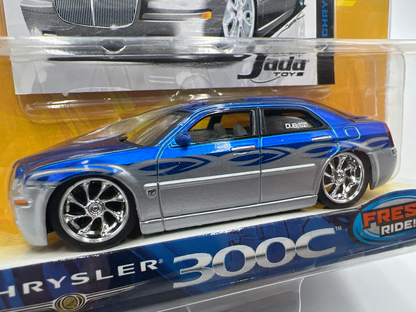 Jada Toys Dub City Kustoms Wave 11 #119 Chrysler 300C Silver/Blue SR