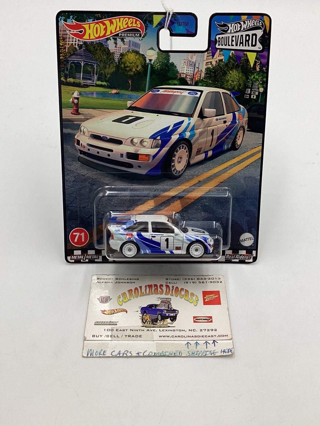 Hot Wheels Boulevard #71 ‘93 Ford Escort RS Cosworth