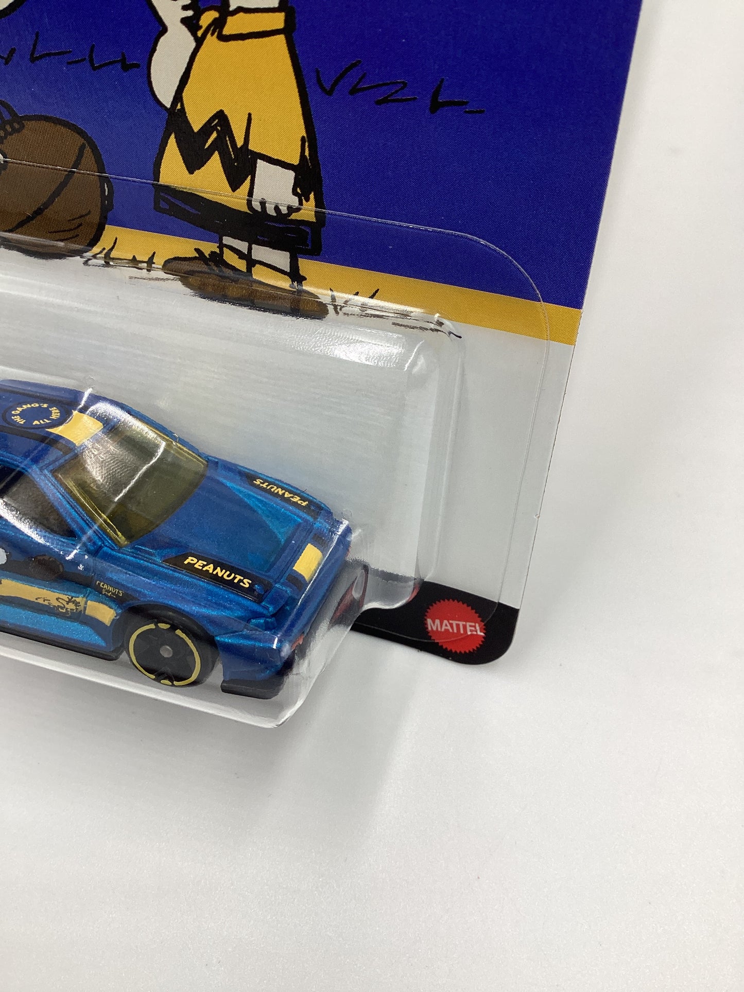 Hot Wheels Silver Series Peanuts 75 Years #2 1985 Honda CR-X Blue Lucy/Charlie Brown 161A