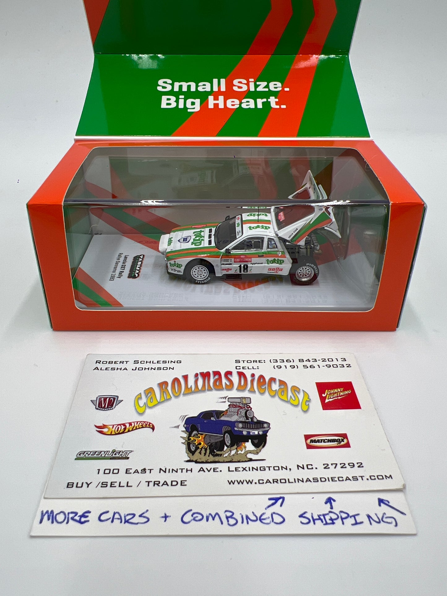 Tarmac Works 1/64 Totip Rallye Sanremo 1983 Lancia 037 Rally