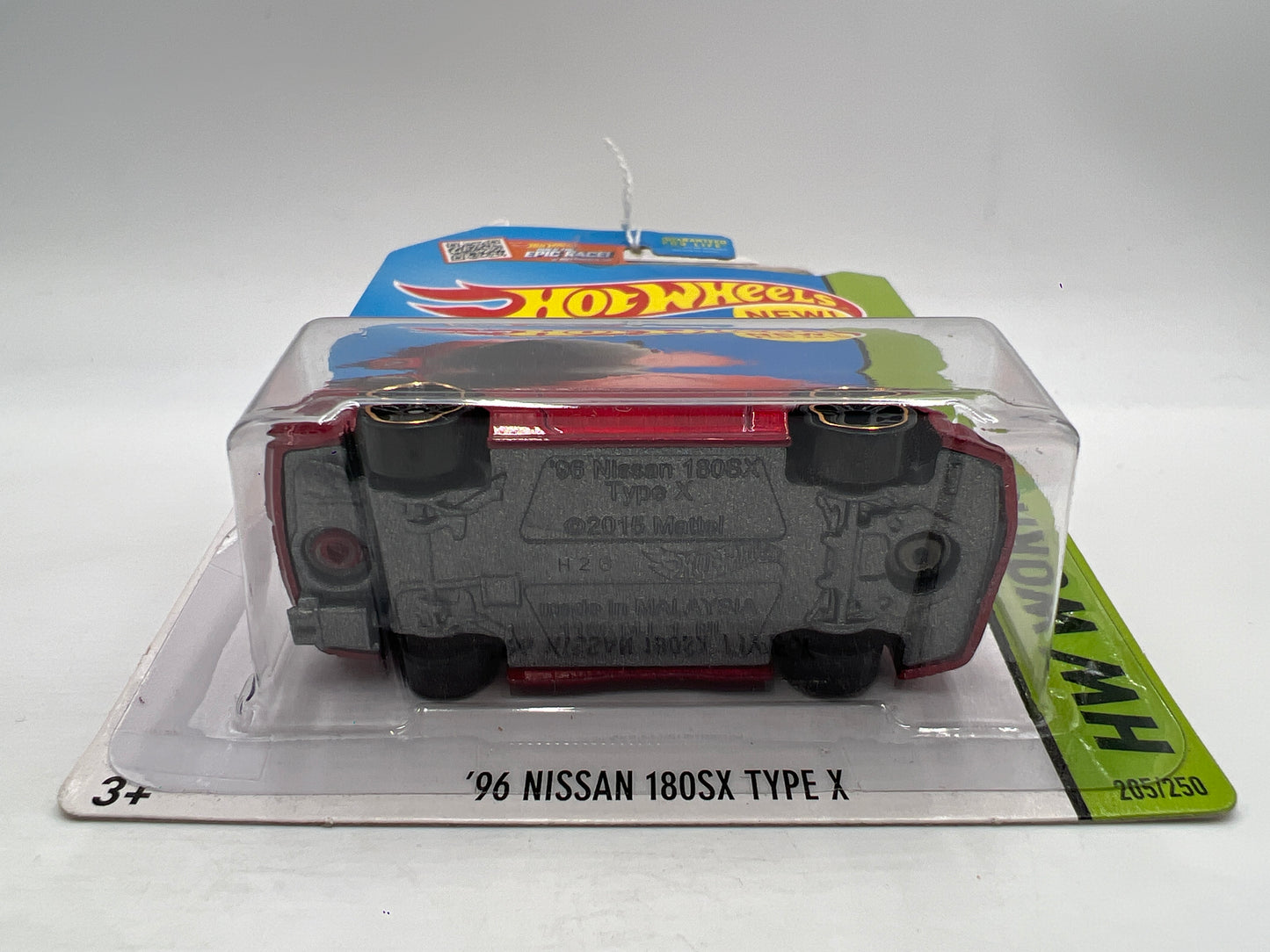 2015 Hot Wheels Workshop #205 96 Nissan 180SX Type X Red 83B