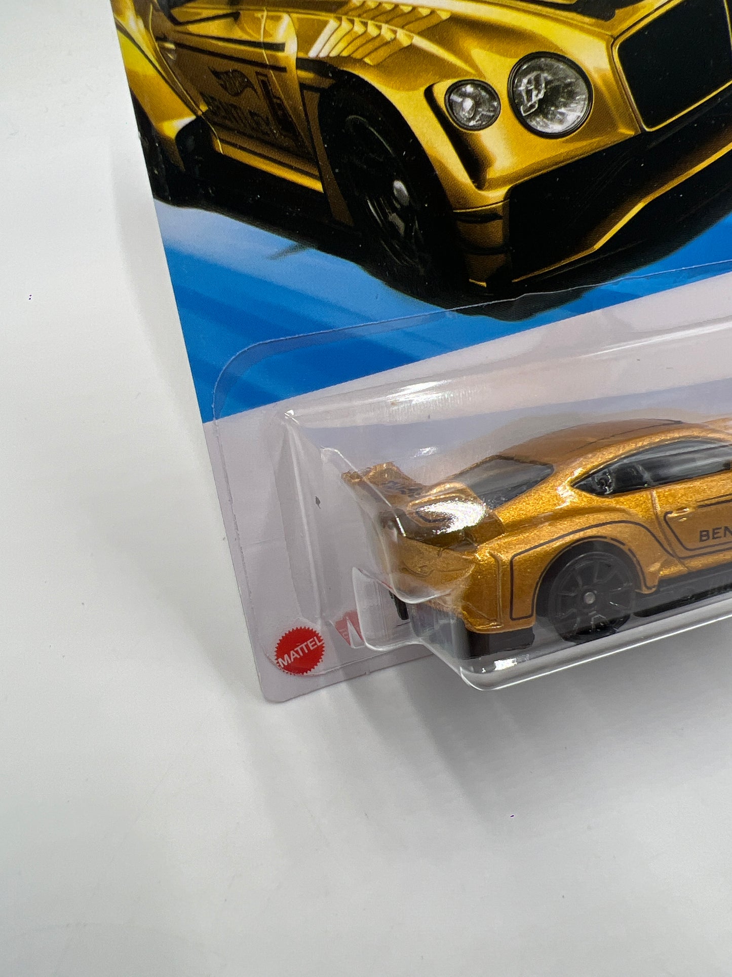 2025 Hot Wheels Q Case Race Day #162 2018 Bentley Continental GT3 Gold 62D