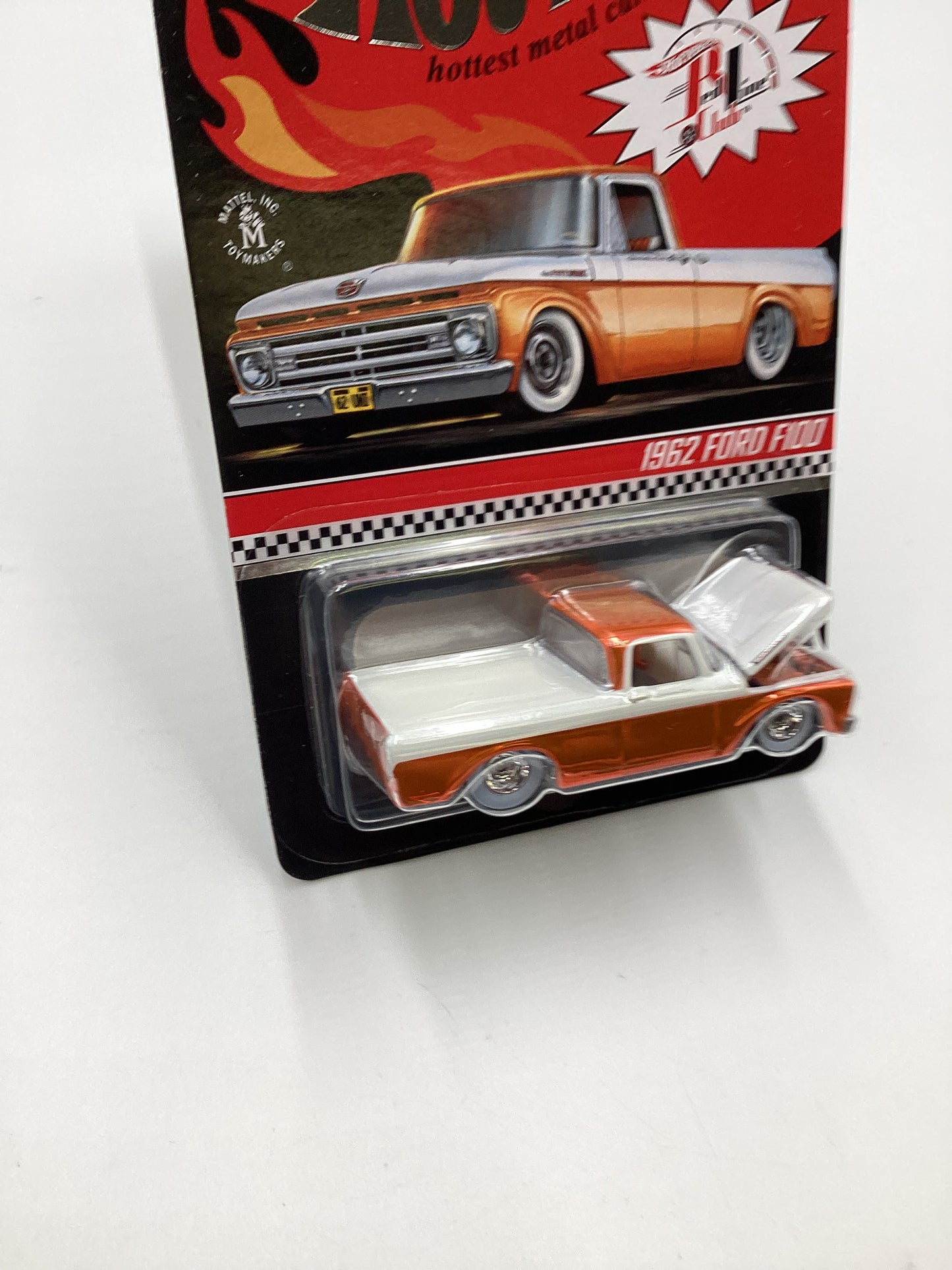 2022 Hot Wheels RLC #13266/25000 1962 Ford F100 Orange with protector