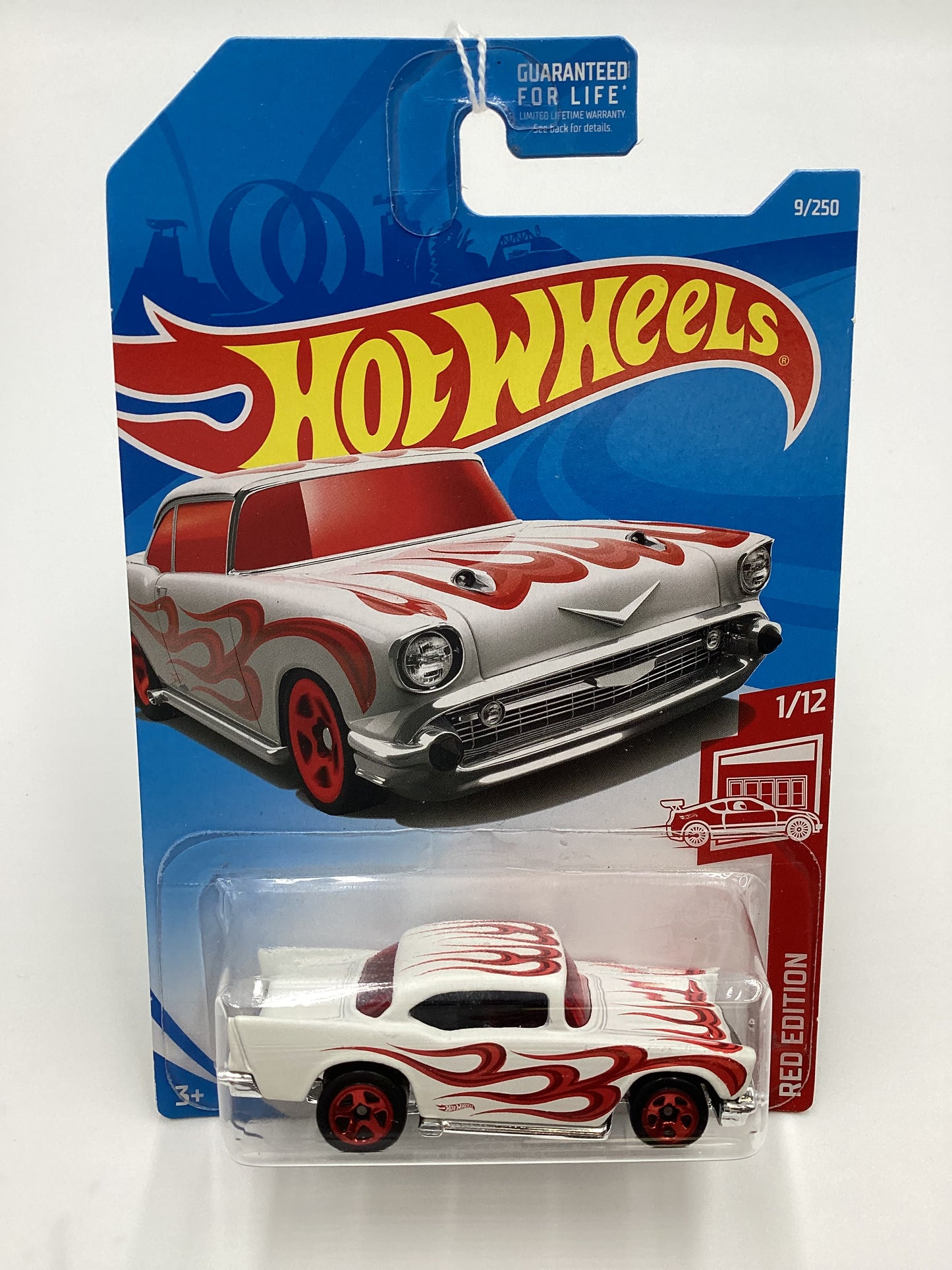 2019 Hot Wheels #9 57 Chevy Red Edition