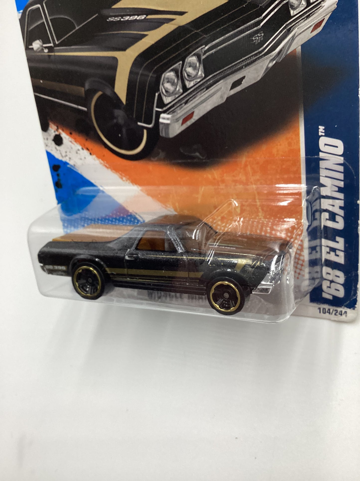 2011 Hot wheels #104 68 El Camino Black