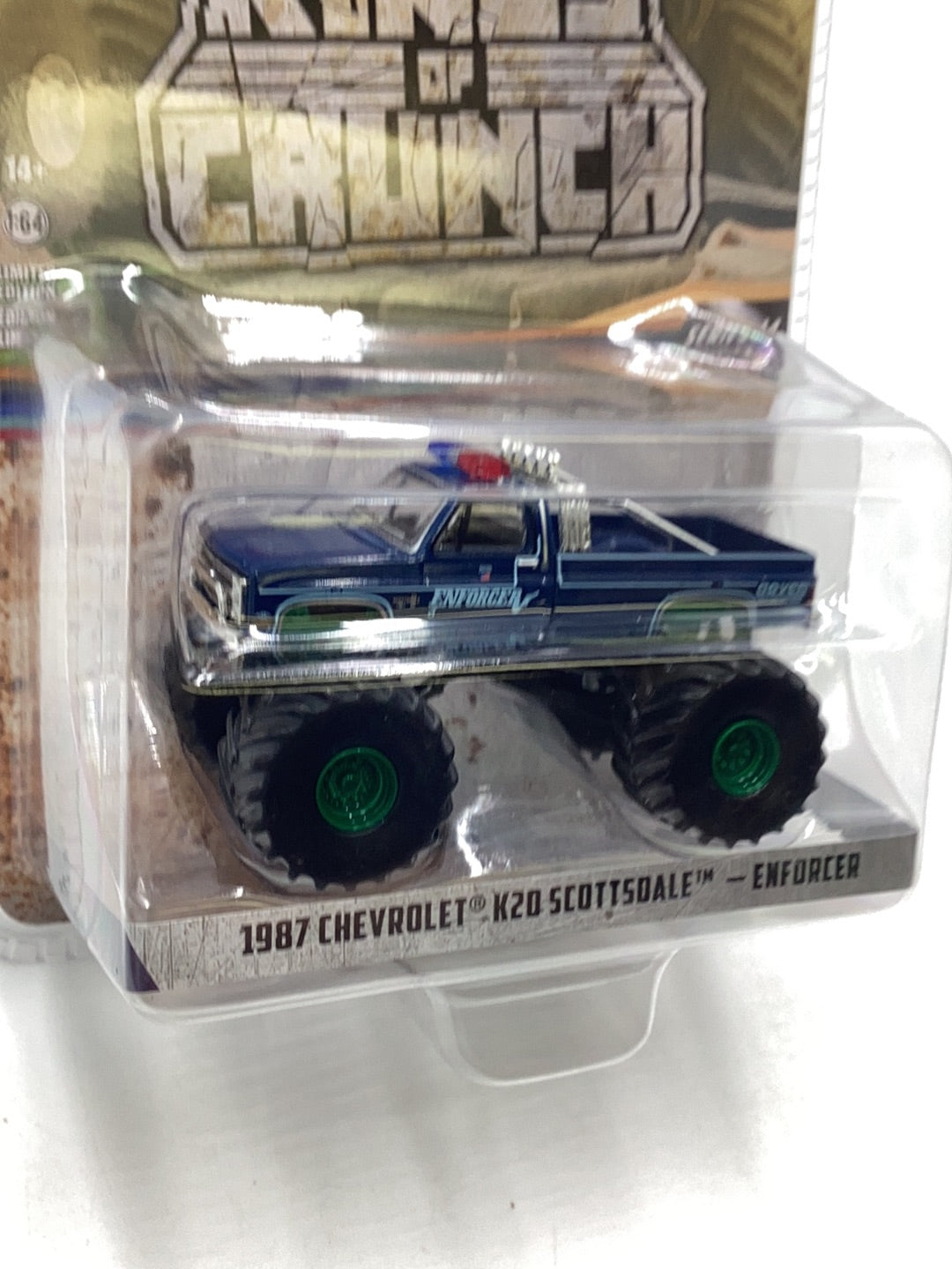 Greenlight Kings of crunch series 14 1987 Chevrolet K20 Scottsdale Enforcer Chase