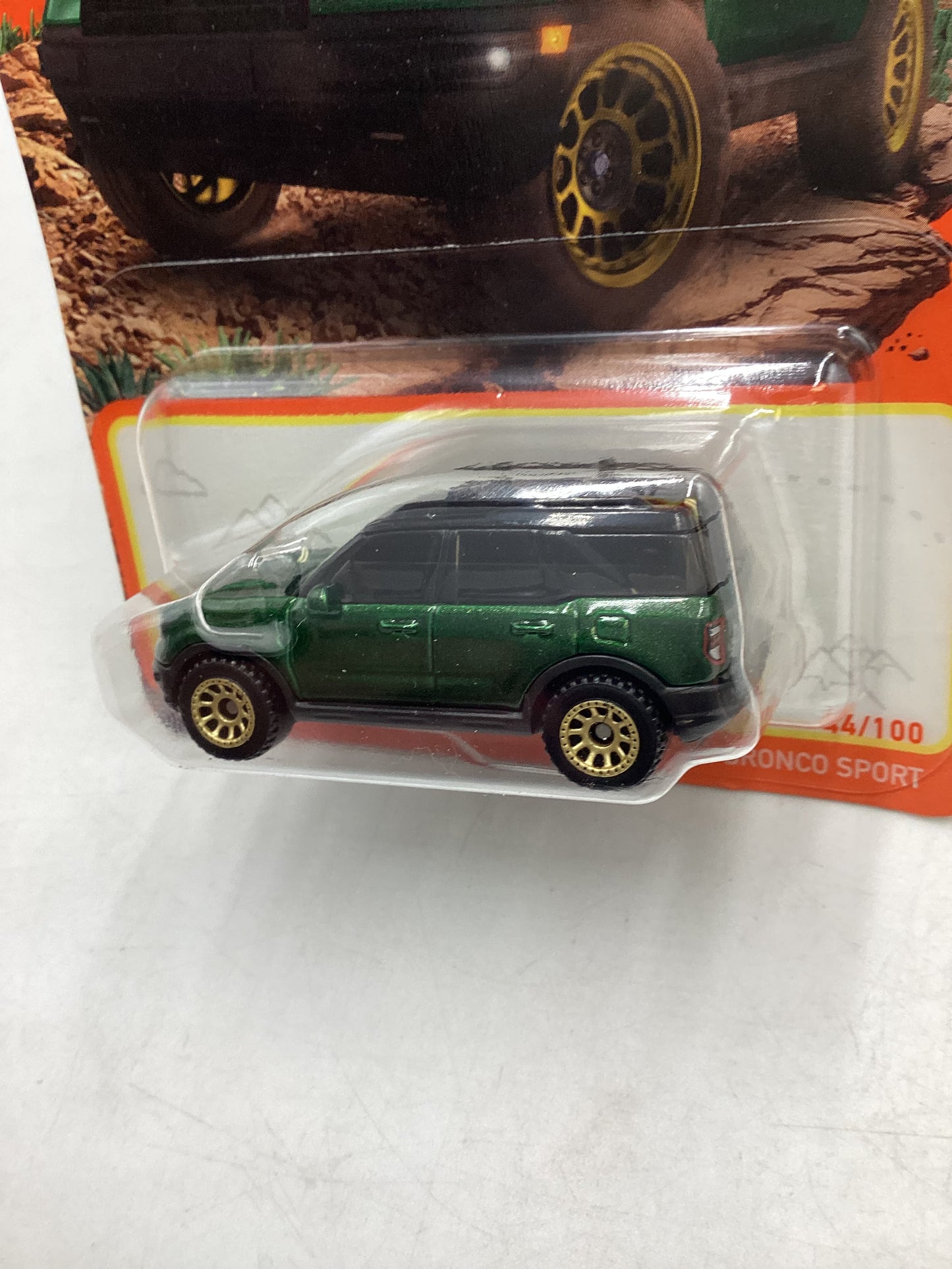 2024 Matchbox G Case #44 2022 Ford Bronco Sport Green 211P