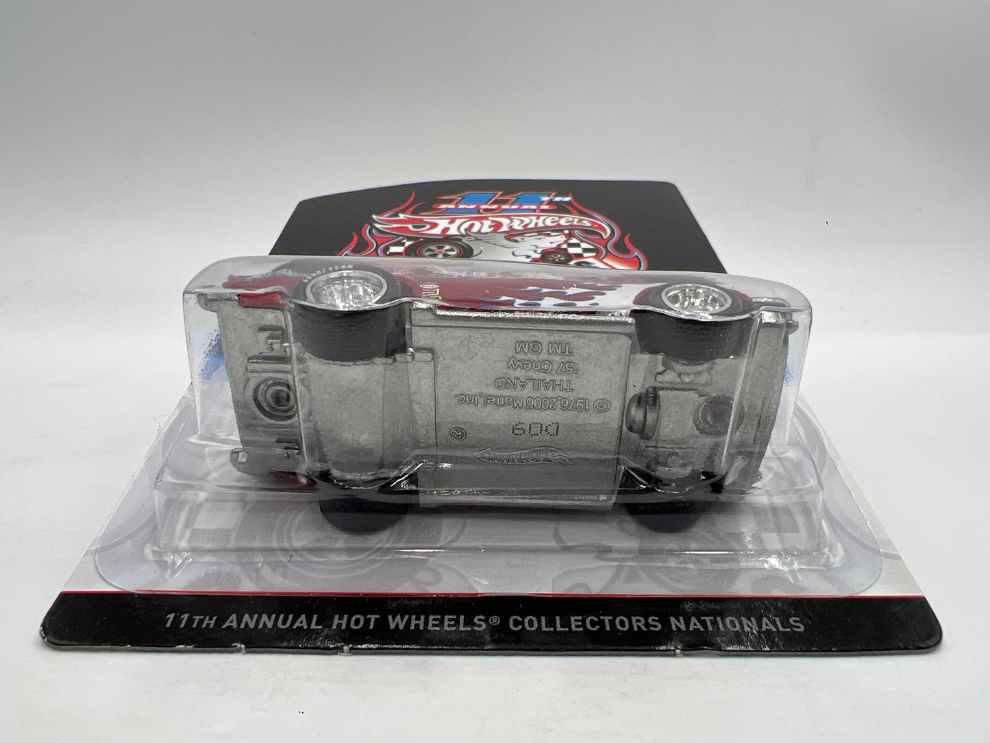 2011 Hot Wheels 11th Annual Collectors Nationals OH #1665/2000 57 Chevy W/Protector