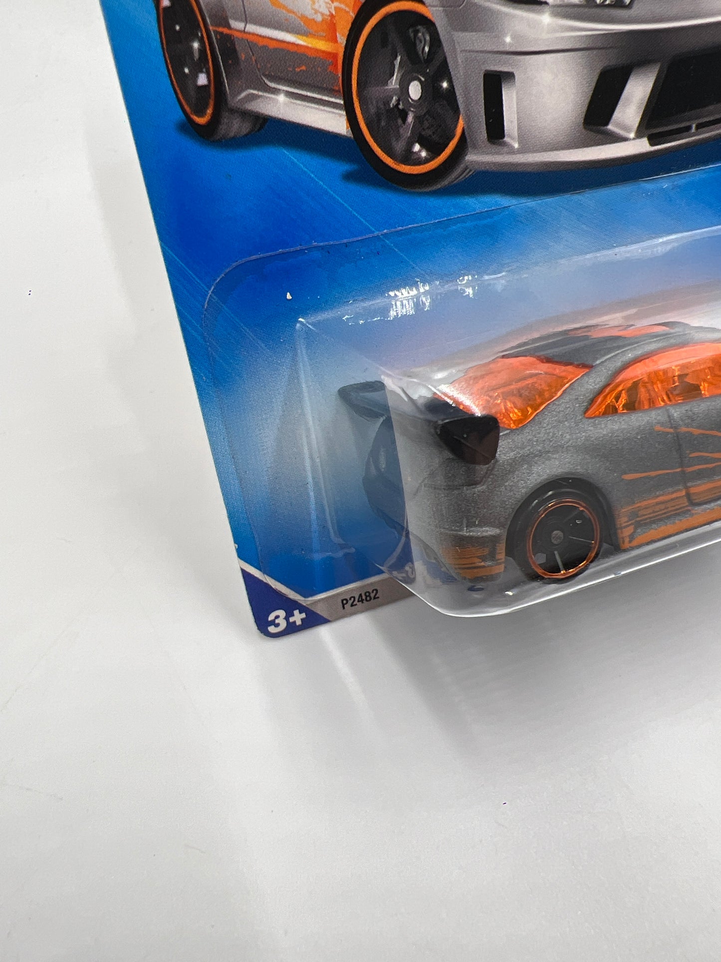 2009 Hot Wheels Modified Rides #162 Honda Civic Si Gray Card Not Perfect SR