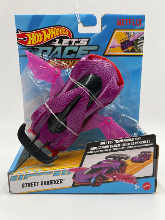 Hot Wheels 1/32 Scale Lets Race Activate Street Shrieker Purple