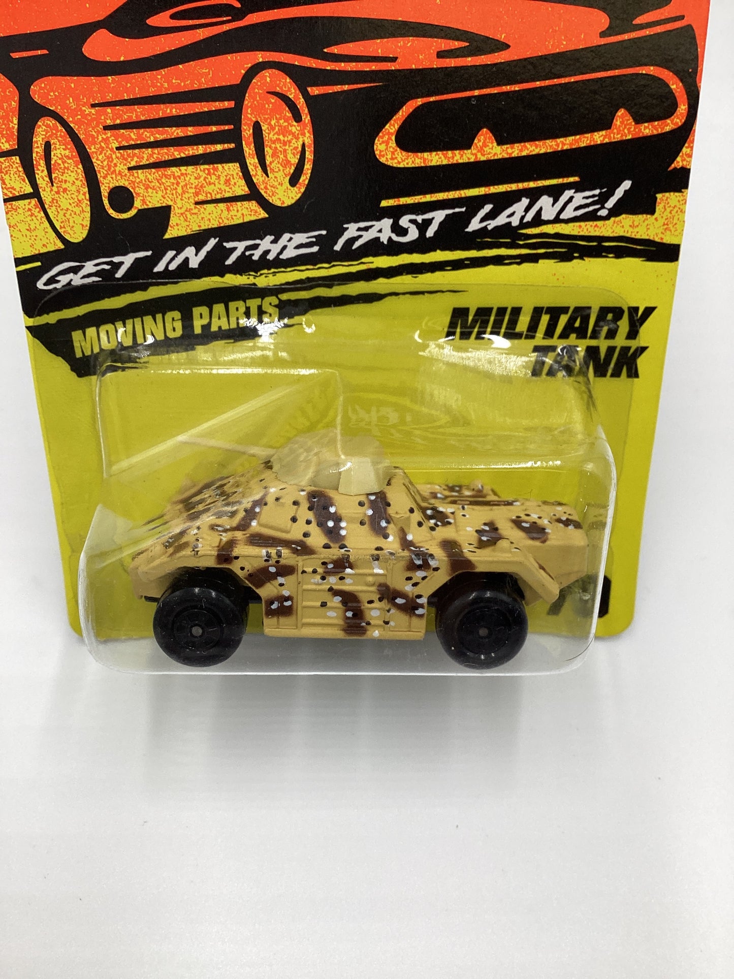 Matchbox Moving Parts Get In The Fast Lane #70 Military Tank 207F