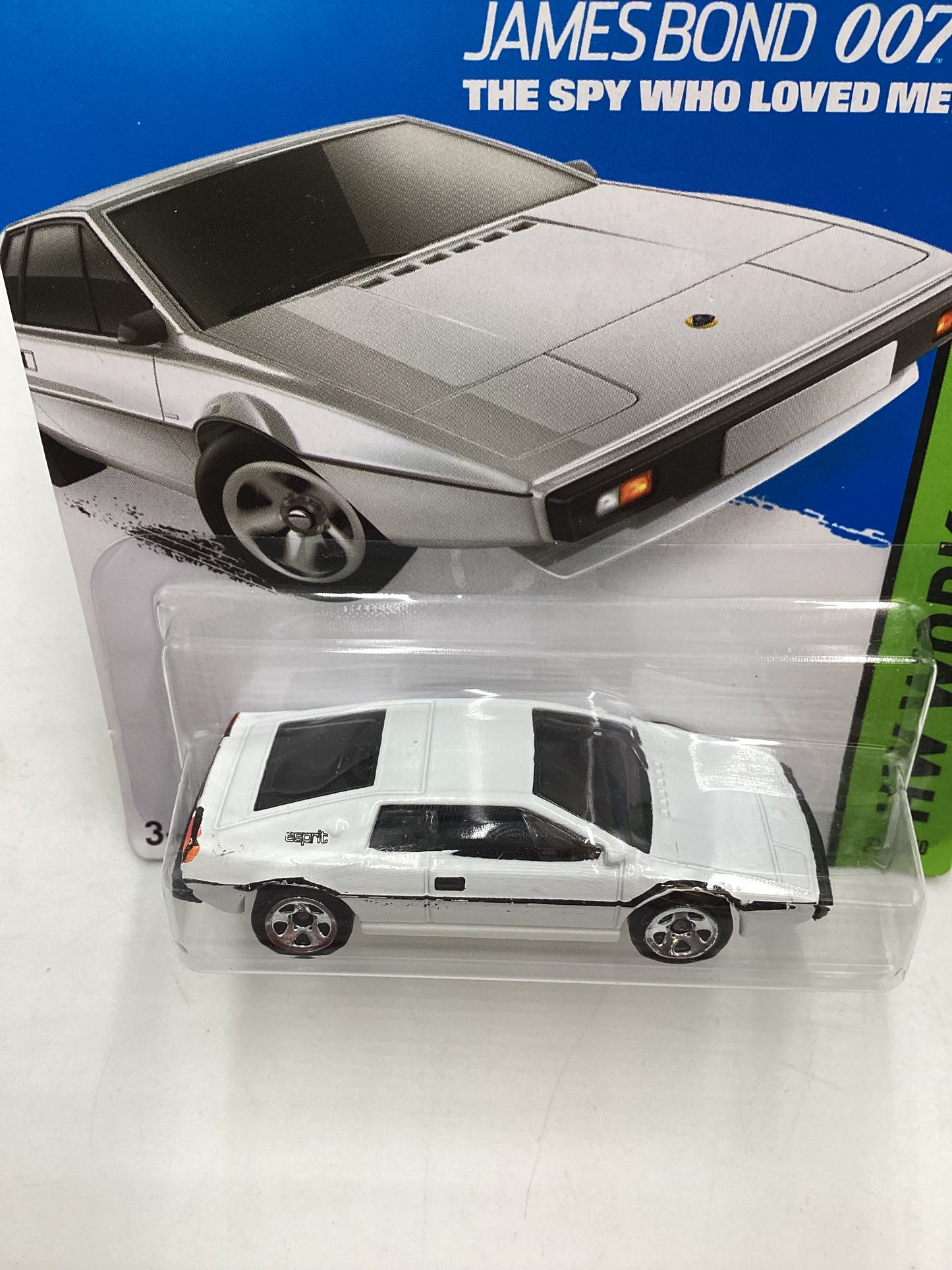 2015 Hot Wheels Workshop #219 Lotus Esprit S1 White 62C