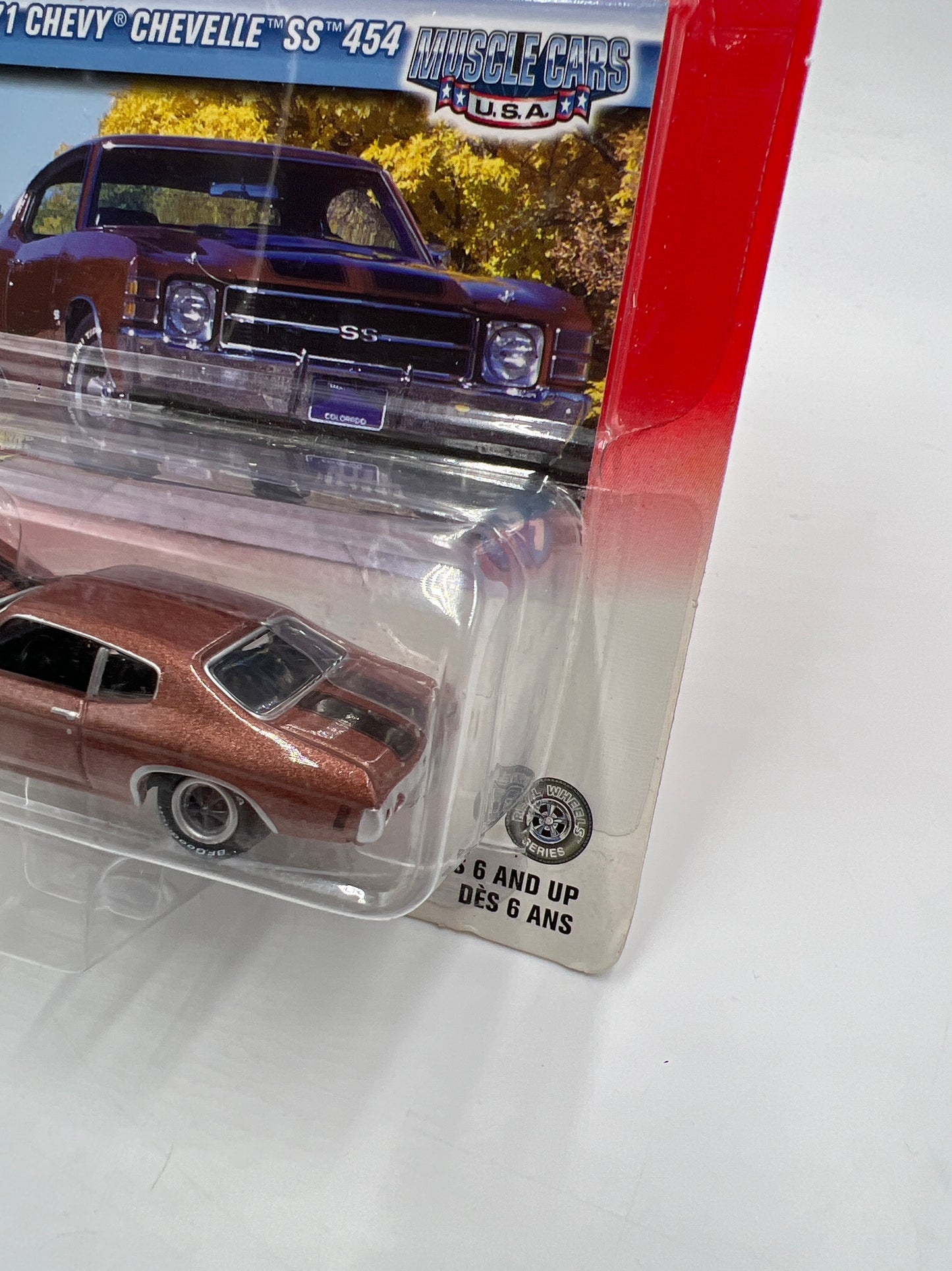 Johnny Lightning Muscle Cars USA #21 1971 Chevy Chevelle SS 454 Brown 220A
