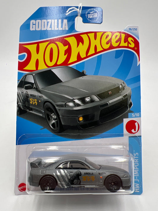 2024 Hot Wheels N Case #96 Nissan Skyline GT-R BCNR33 Godzilla Gray 83B