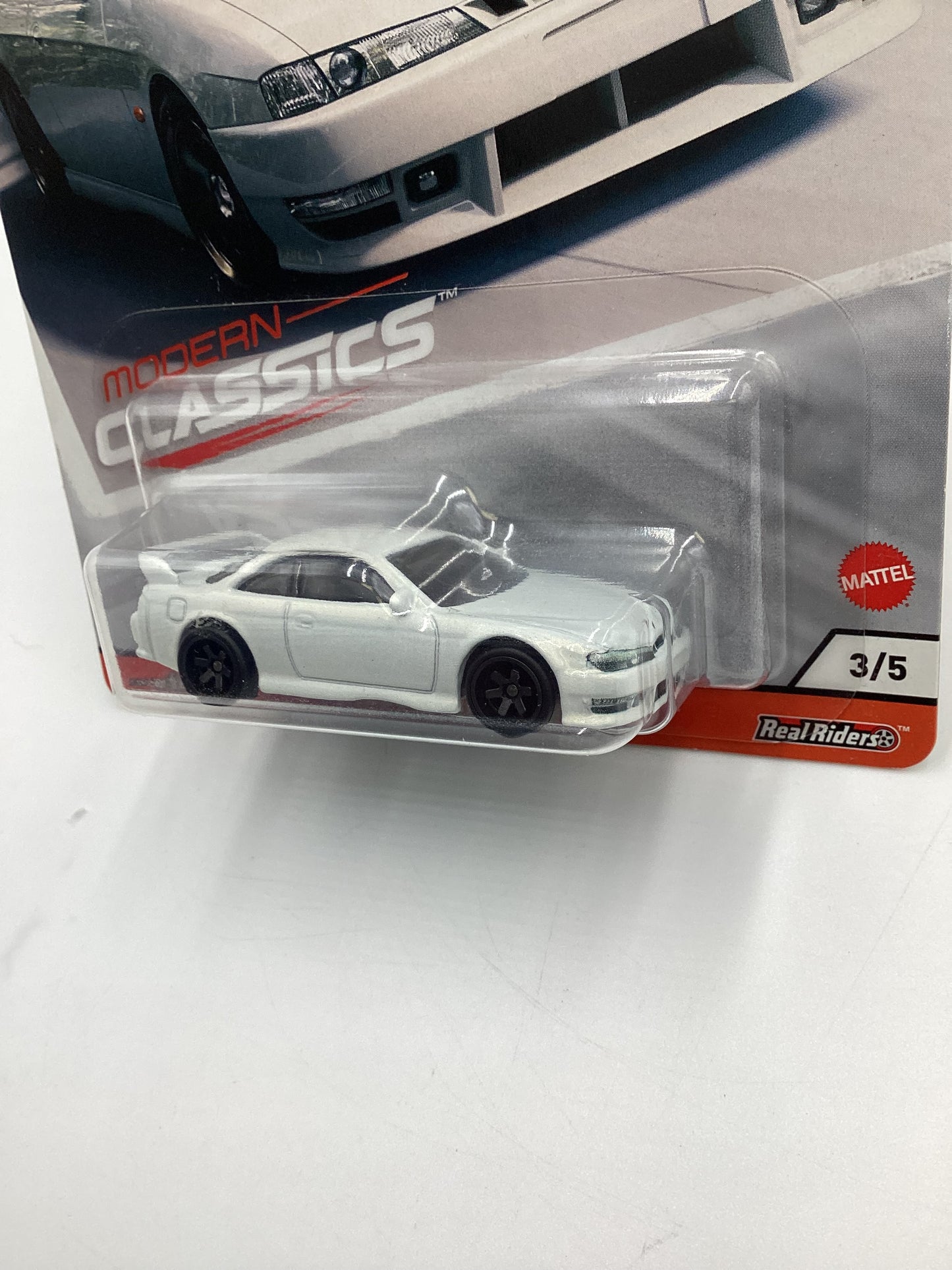 Hot Wheels Premium Car Culture Modern Classics #3 Nissan Silvia S14 White 254A