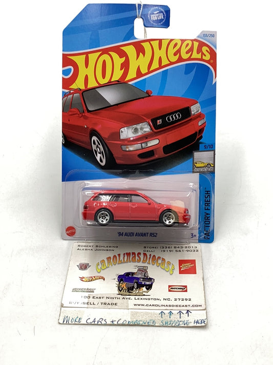 Hot Wheels 2024 F Case #133 94 Audi Avant RS2