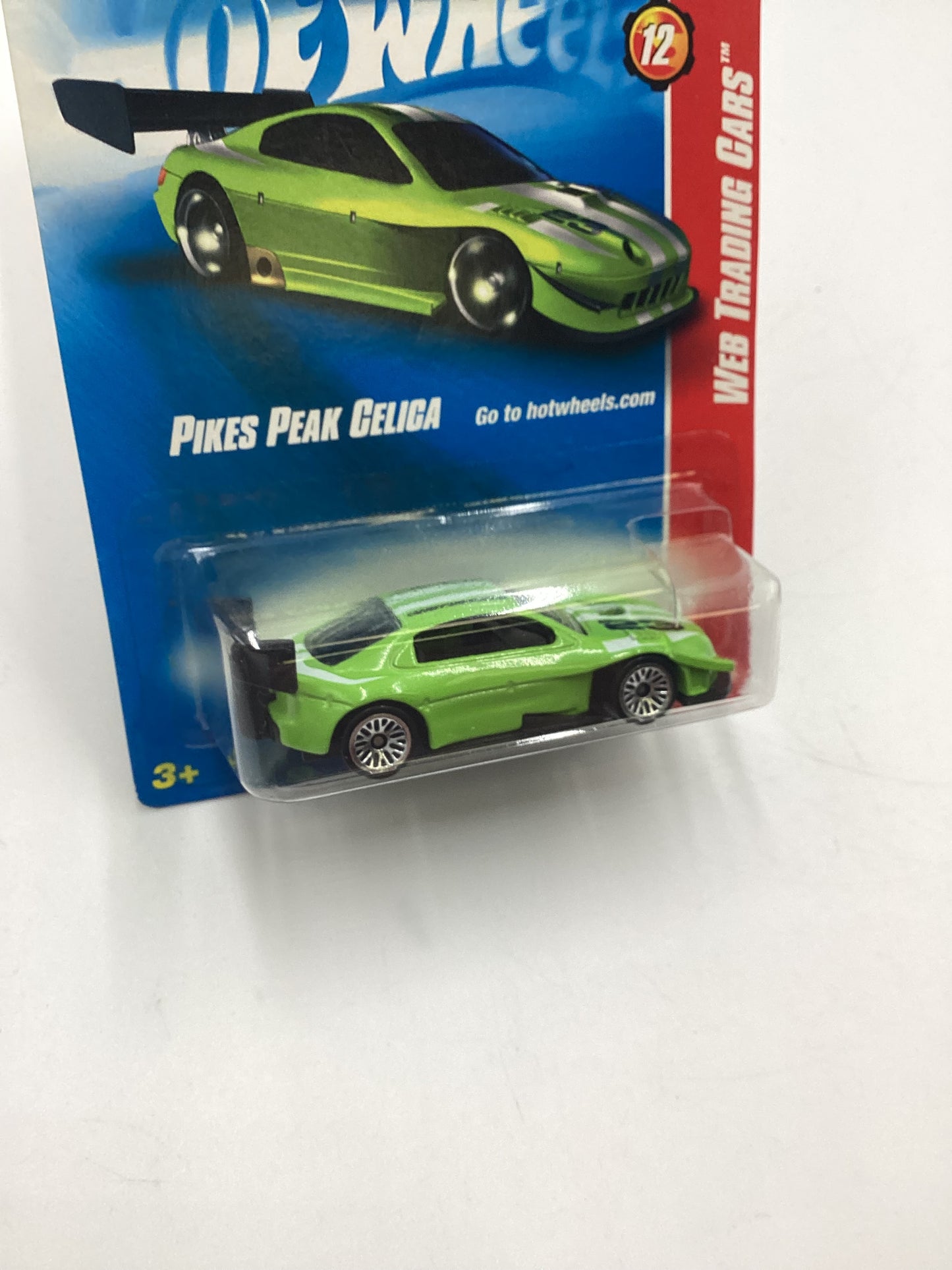 2008 Hot Wheels Web Trading Cars #88 Pikes Pike Celica Green