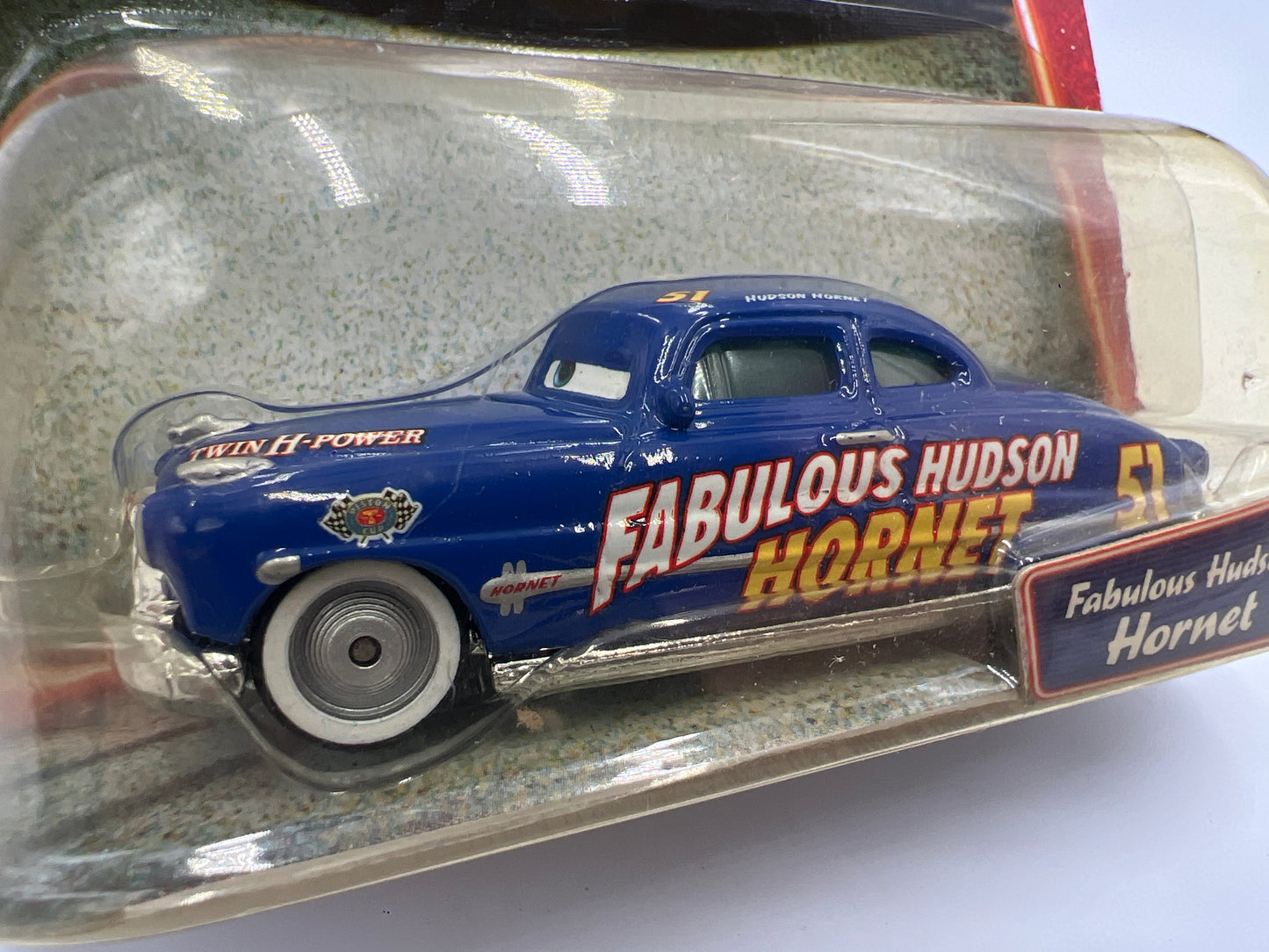 Disney Pixar Cars Supercharged Fabulous Hudson Hornet W/Whitewalls 140B