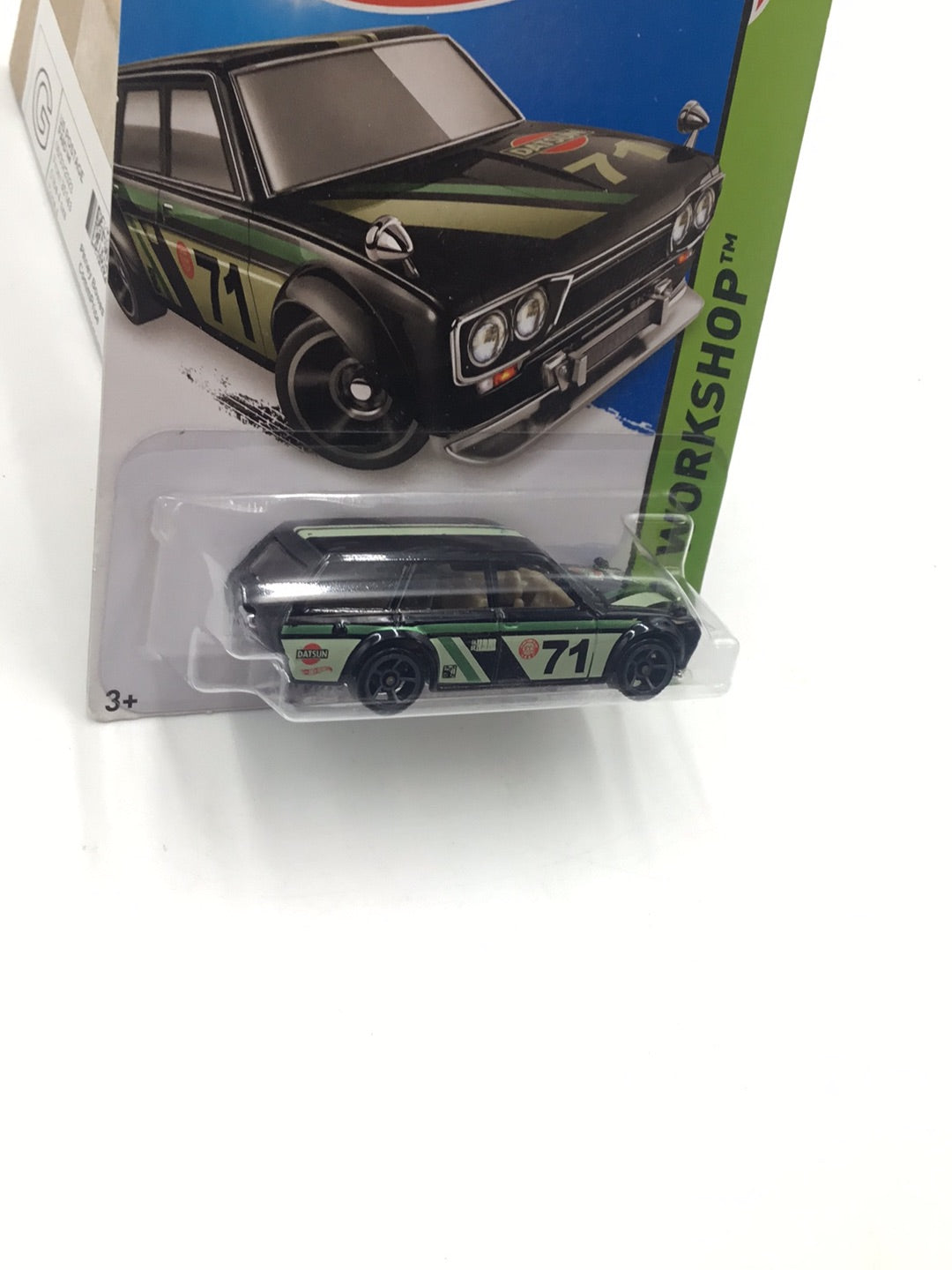 Hot Wheels 2017 71 Datsun Bluebird 510 wagon Kmart exclusive with protector