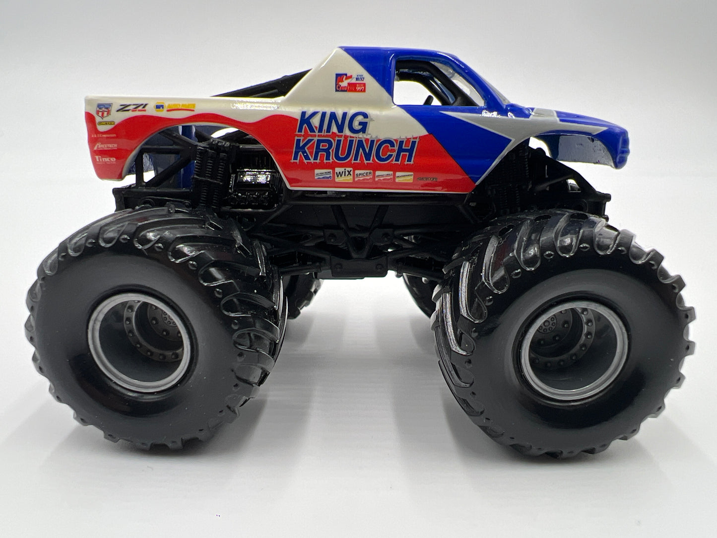 Hot Wheels 1:64 Monster Jam Small Wheel/Metal Base King Krunch Loose