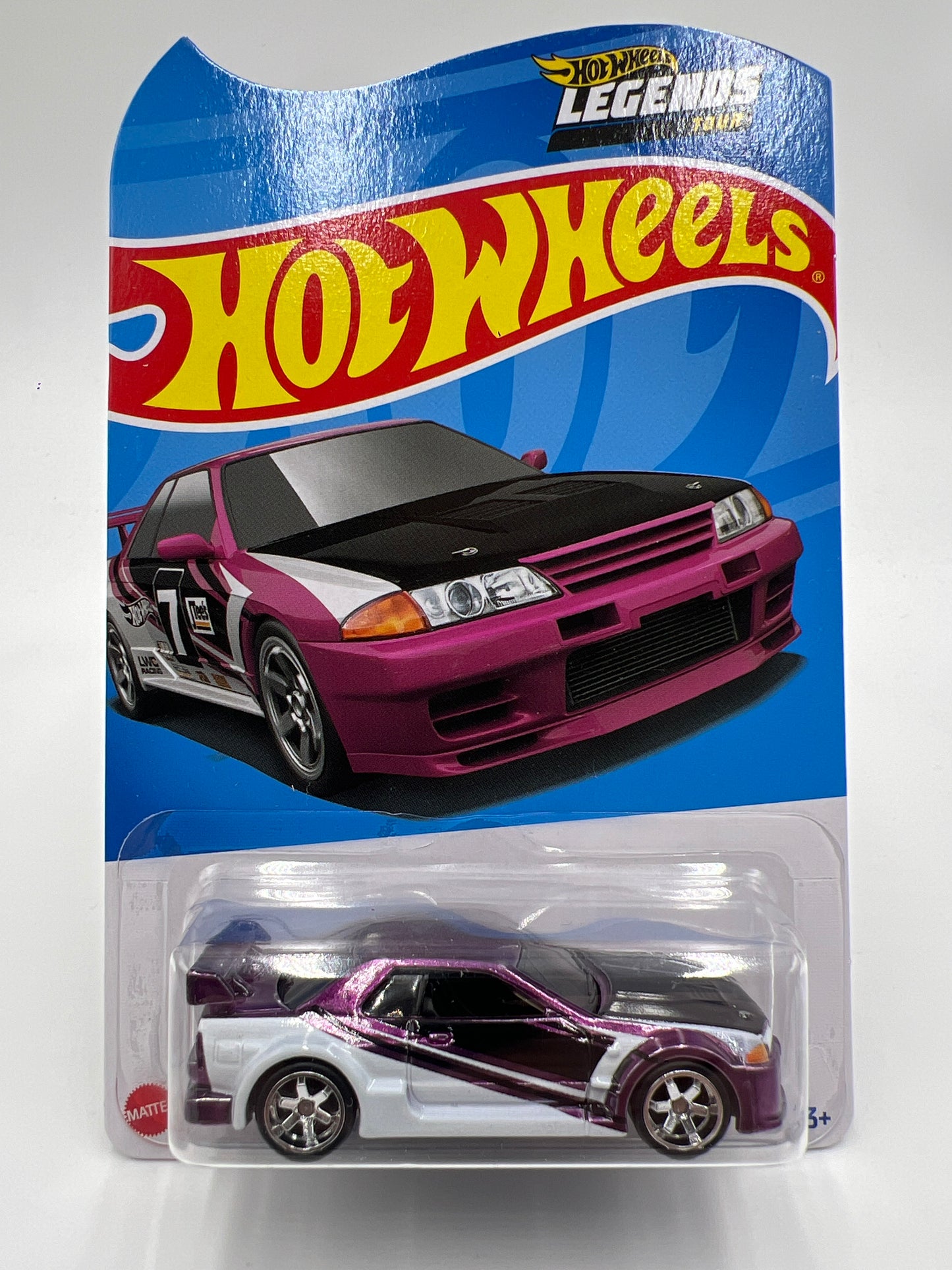 2022 HW Legends Tour 1/1 ERROR No Side Tampos Nissan Skyline GT-R R32 W/Protector