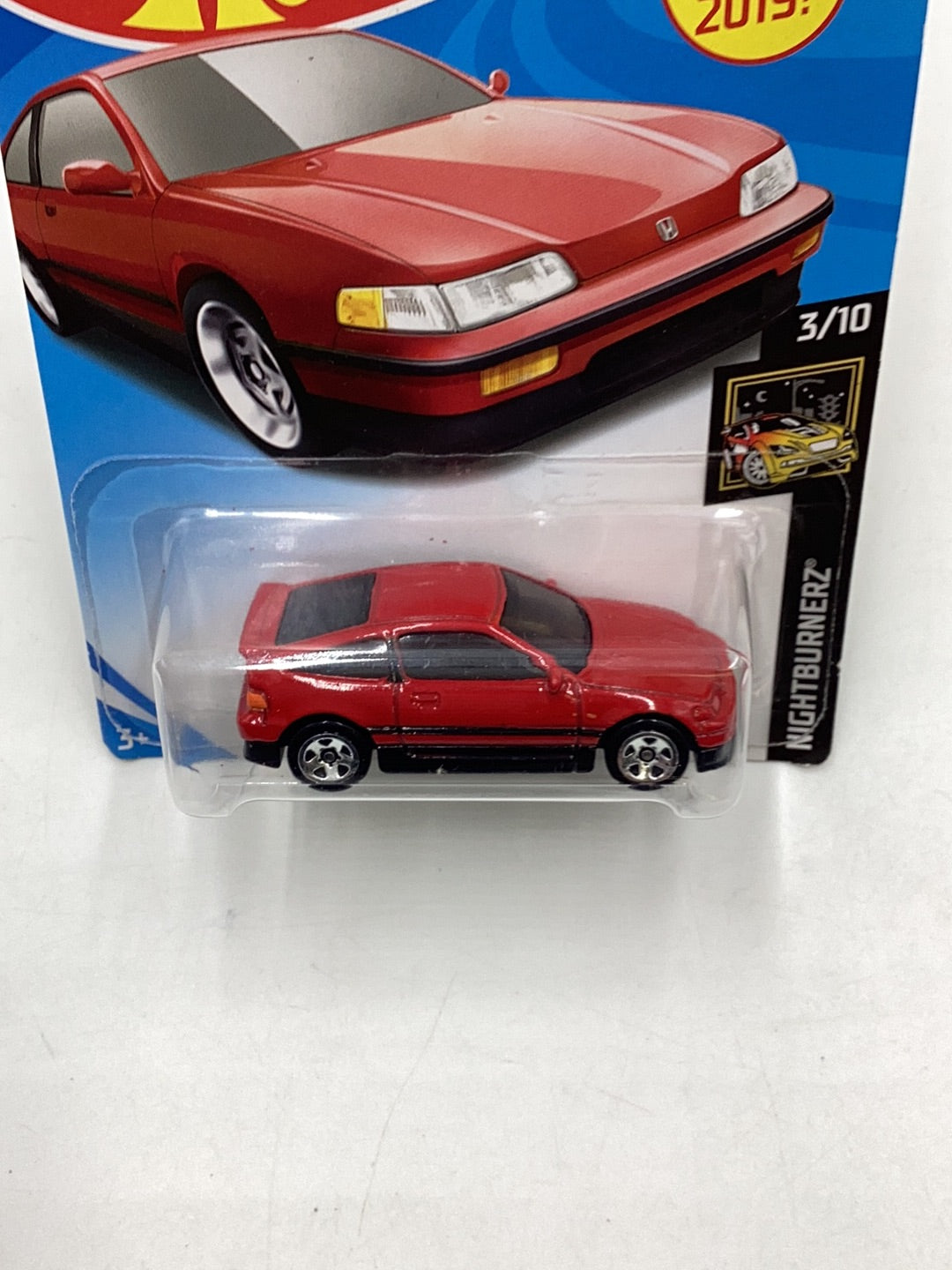 2019 Hot wheels #49 88 Honda CR-X Red 77F