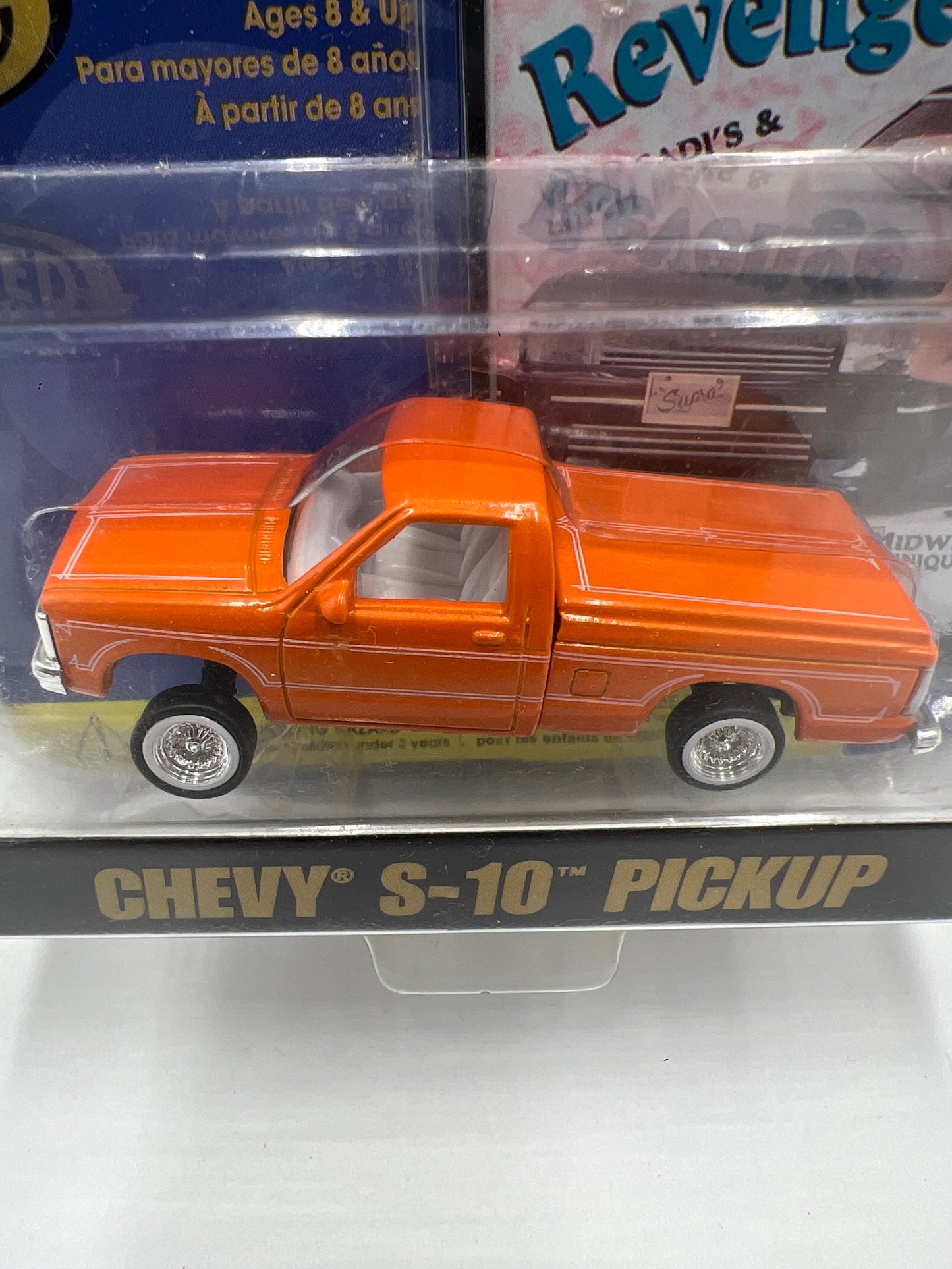 Revell Lowrider Magazine VHTF Chevy S-10 Pickup Orange