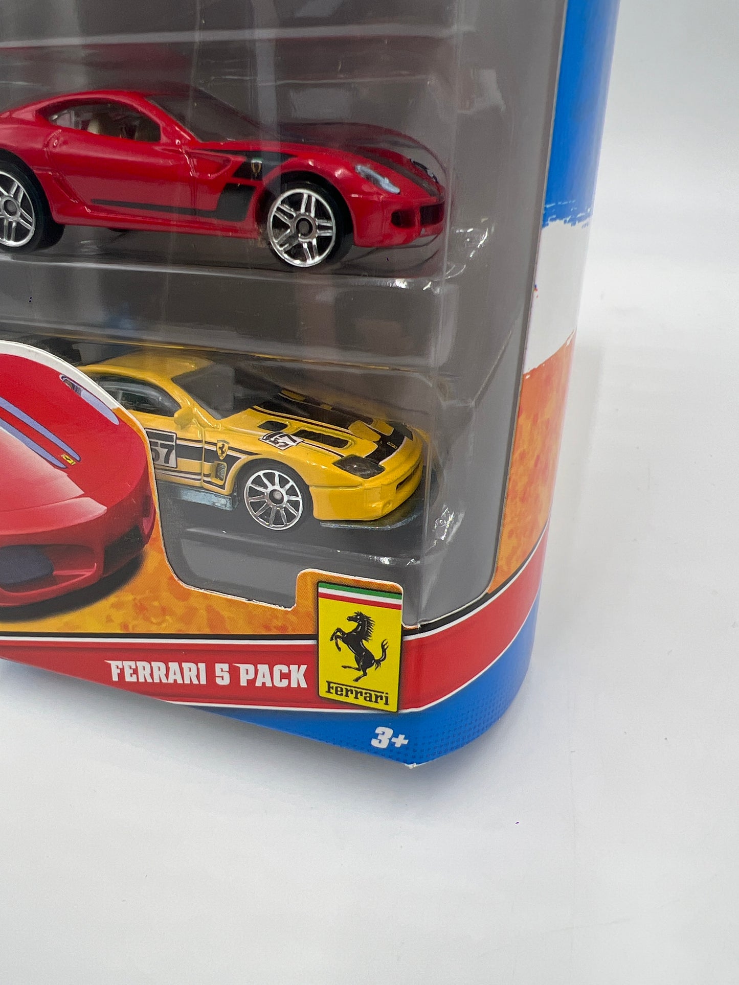 2011 Hot Wheels Ferrari 5 Pack T8629 Ferraris F50, 575 GTC, 430, GTO, 599 GTB