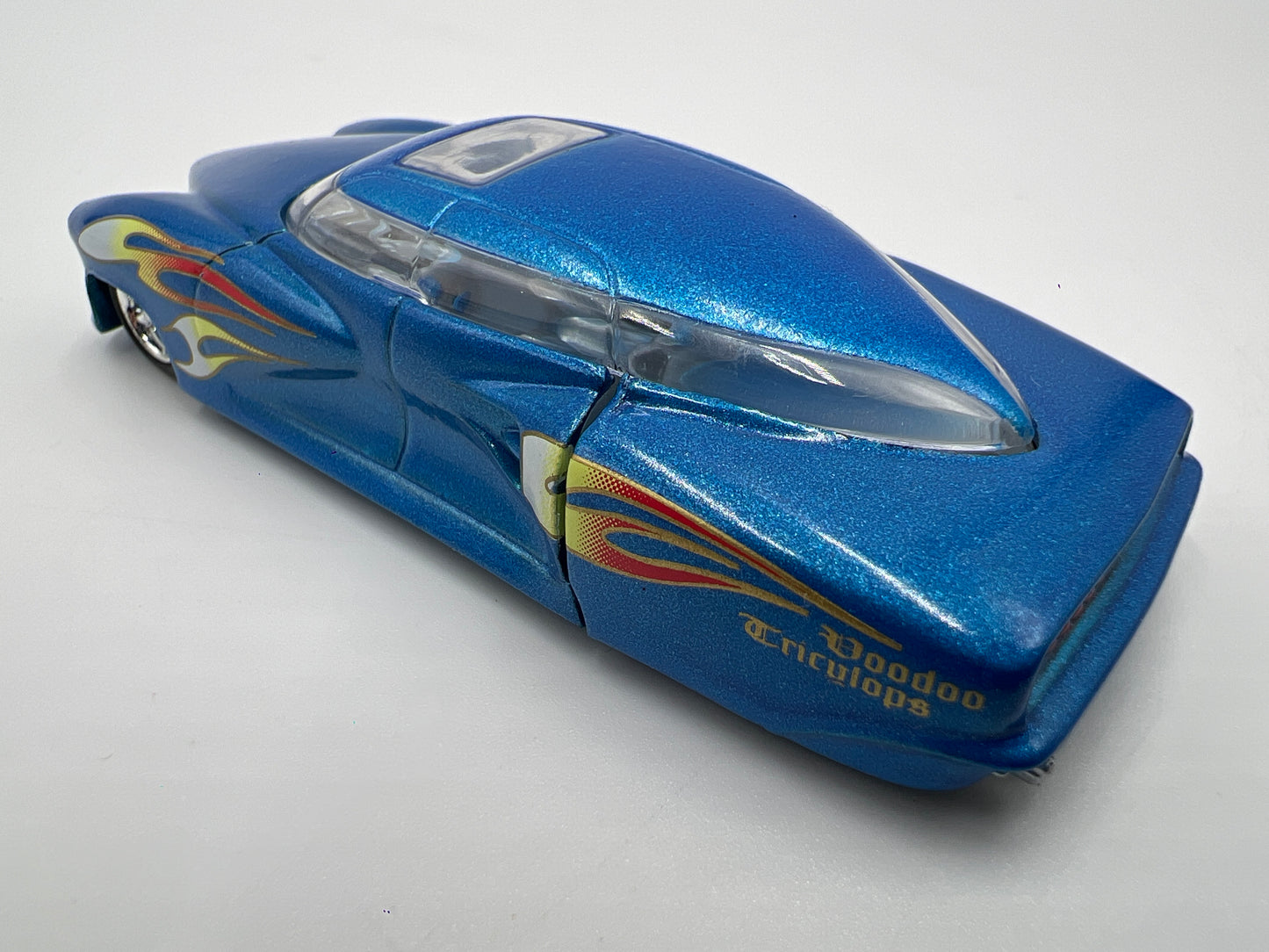 Hot Wheels Collectibles 1/64 VooDoo Triclopz Blue Loose