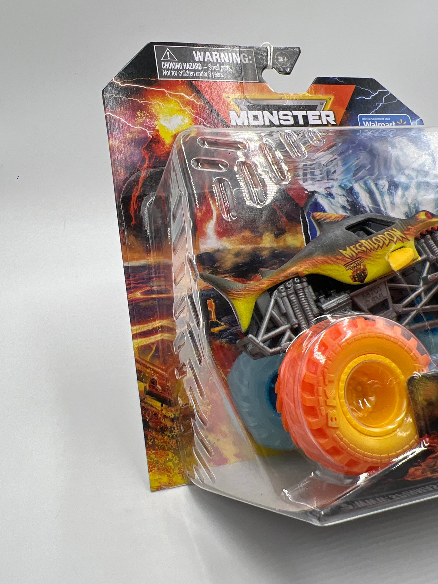 Monster Jam Fire & Ice Walmart Exclusive Megalodon