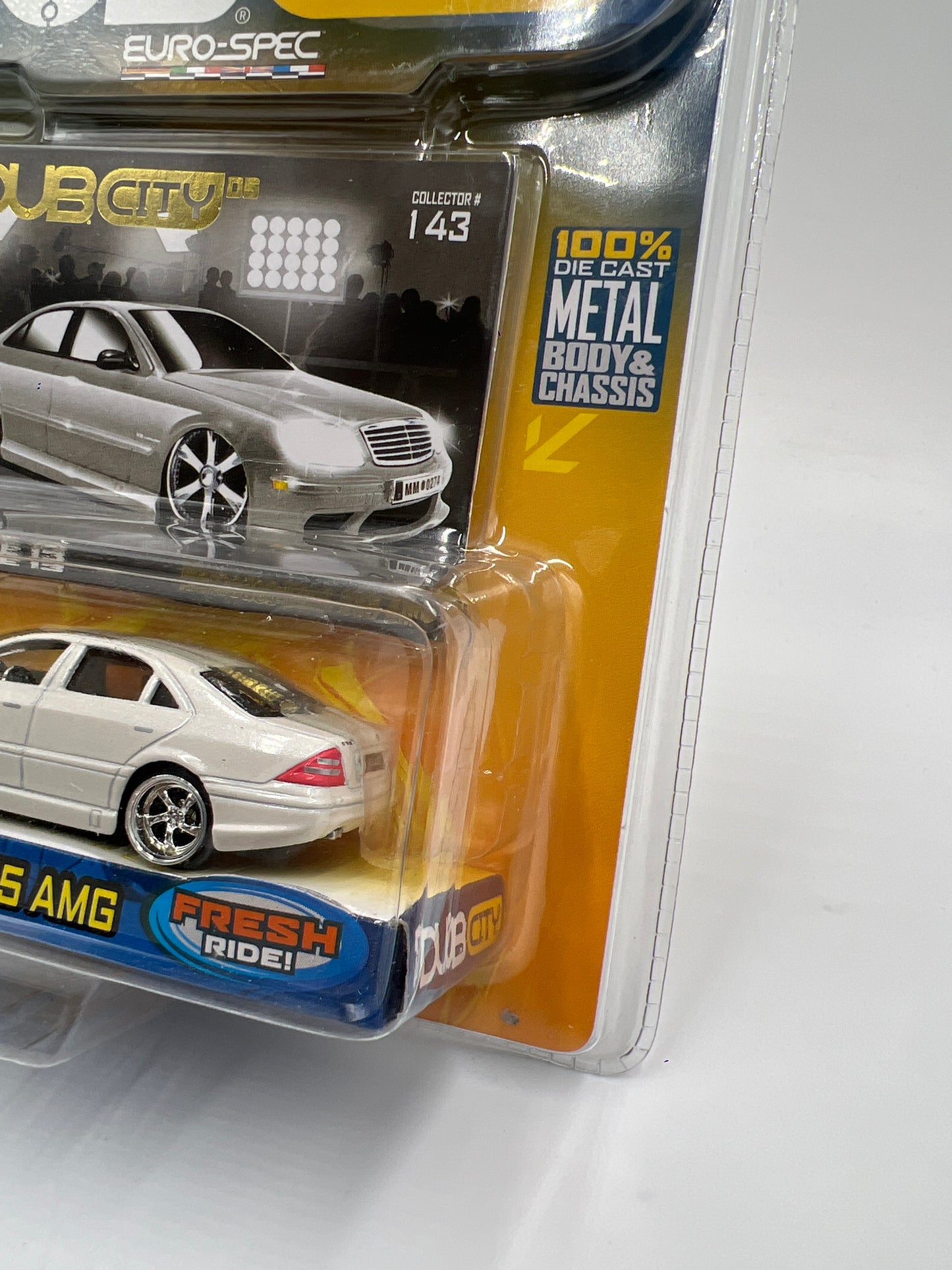 Jada Toys Dub City Euro Spec Wave 13 #143 Mercedes-Benz S55 AMG White SR