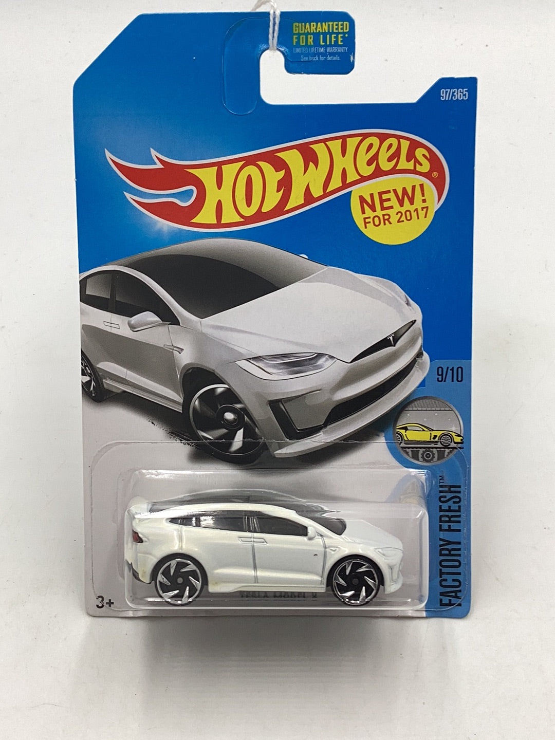 2017 Hot Wheels #97 Tesla Model X 50A