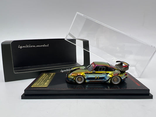 Ignition Model 1:64 CHASE VIP/000 Porsche RWB 993 Chameleon Chrome VHTF