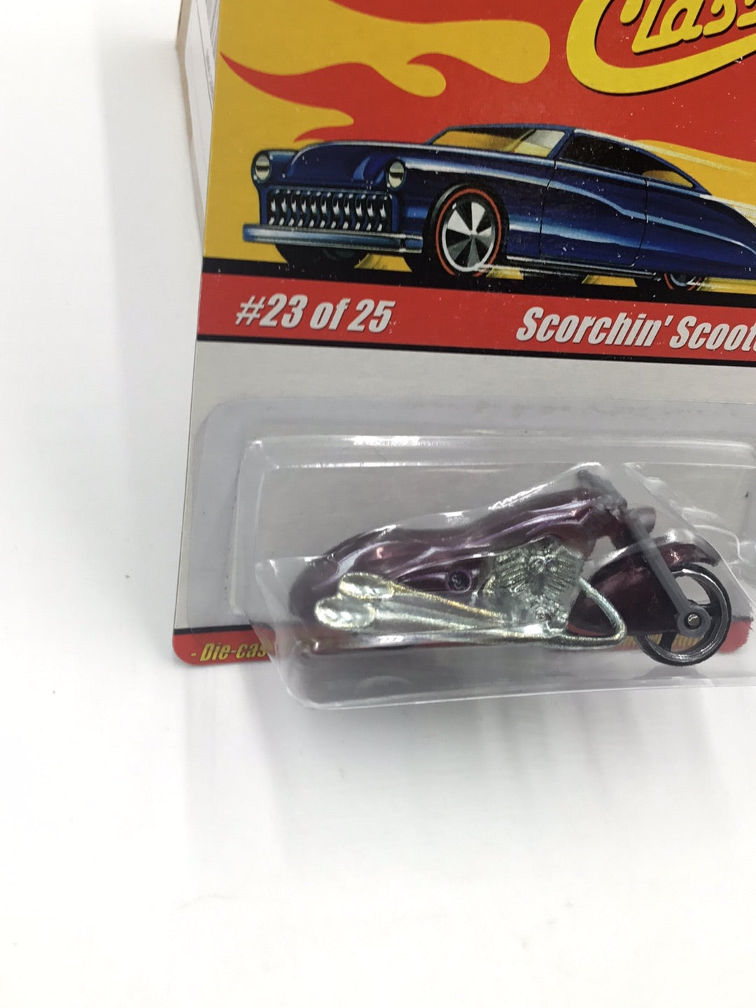 Hot wheels classics series 1 #23 Scorchin Scooter AA8