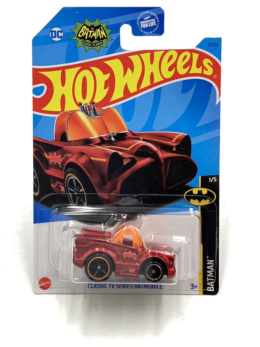 2023 hot wheels Super Treasure hunt #3 Classic TV Series Batmobile with Protector