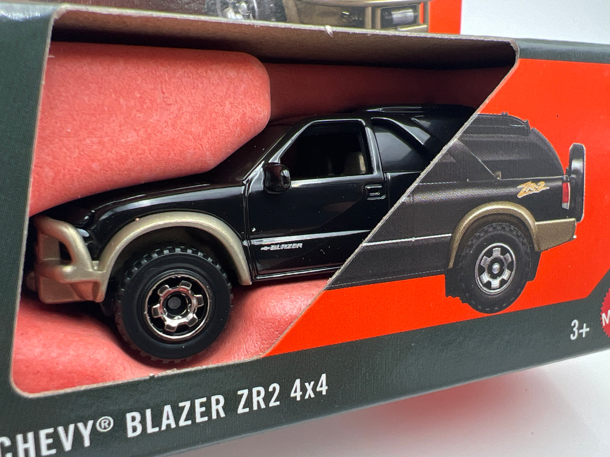 2026 Matchbox Moving Parts #46 2002 Chevy Blazer ZR2 4x4 Black