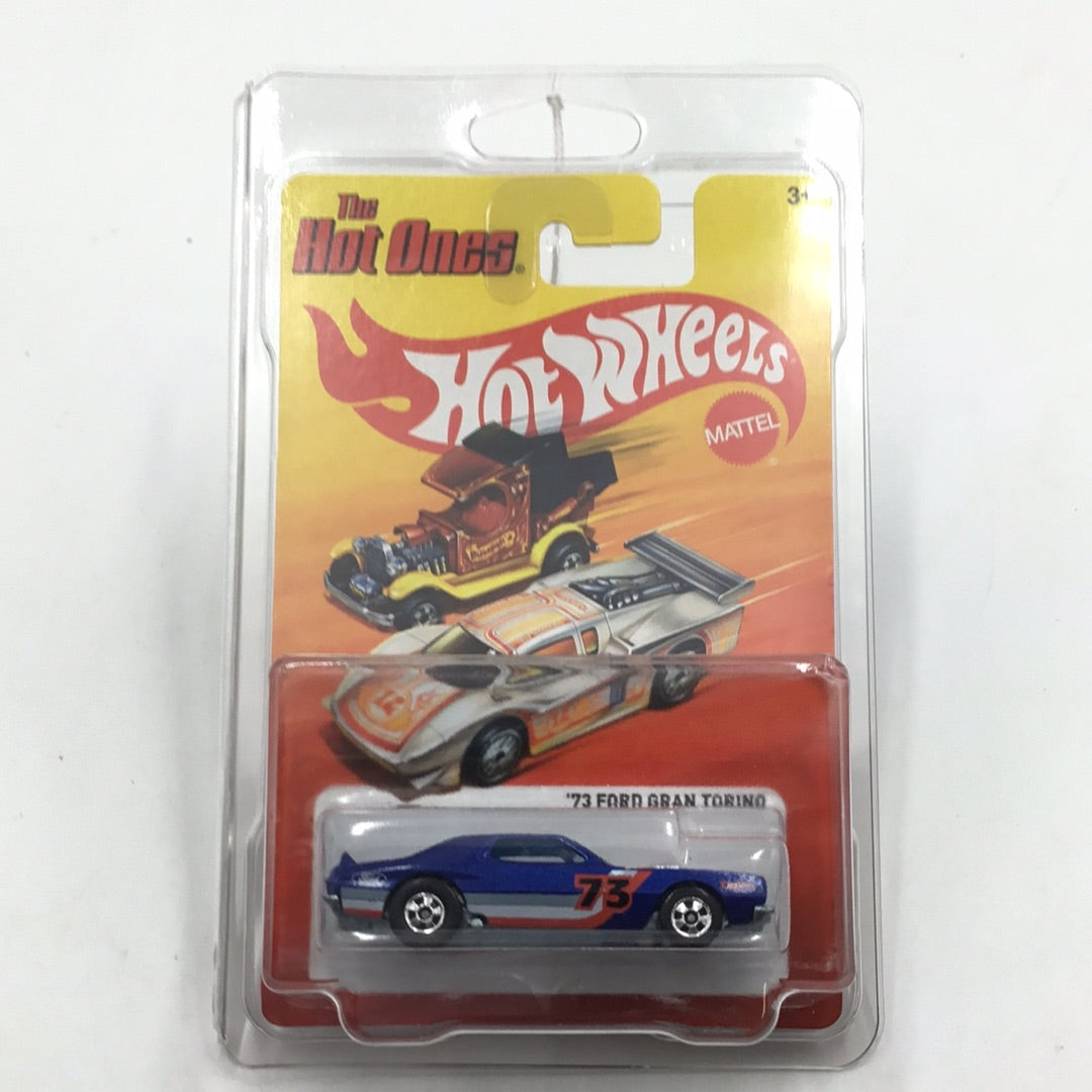 Hot wheels the hot ones 73 Ford Gran Torino W/Protector VHTF