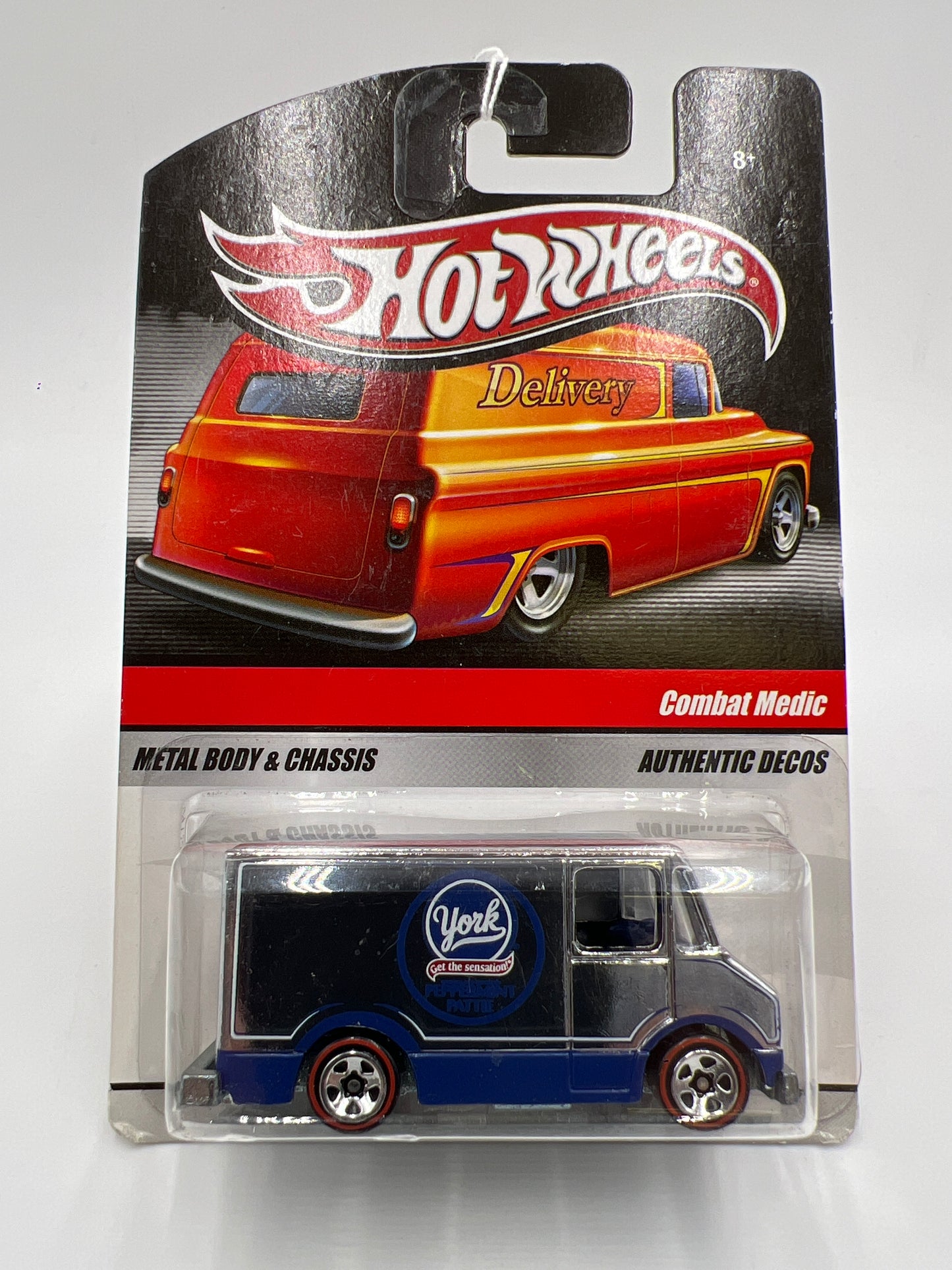 Hot Wheels Slick Rides Combat Medic York Chrome 245A