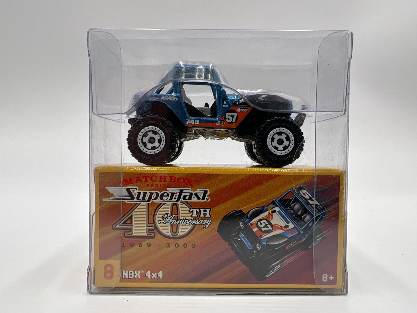 Matchbox Superfast 40th Anniversary #8 MBX 4x4 Blue