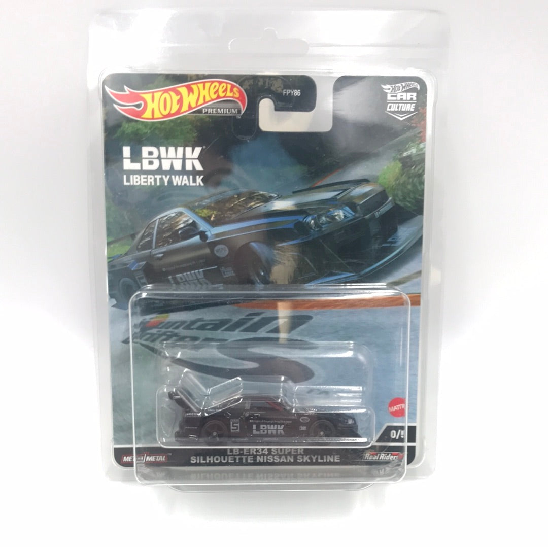 2023 Hot wheels car culture Mountain Drifters LB er34 Super silhouette –  carolinasdiecast