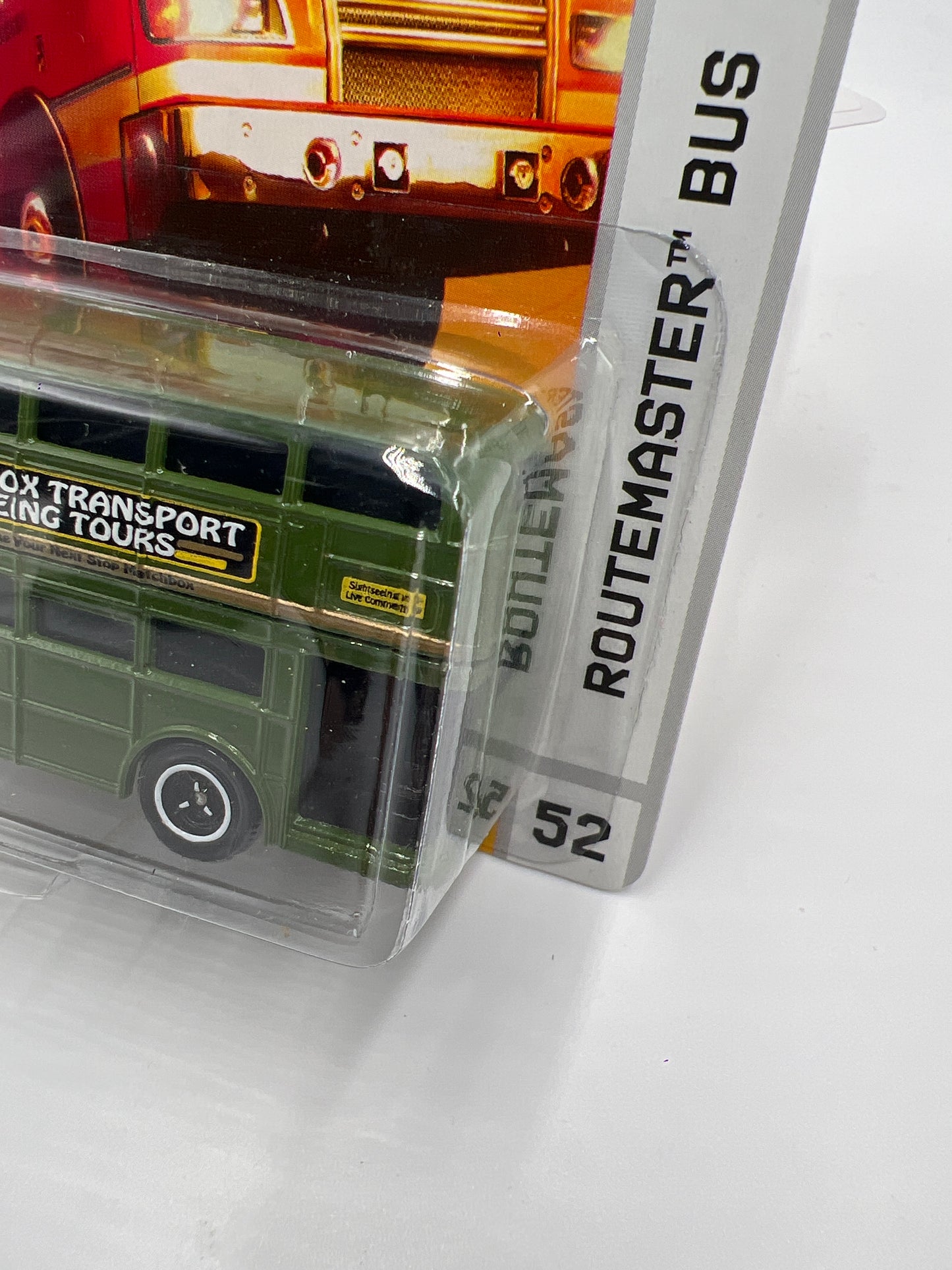 Matchbox #52 City Action Routemaster Bus Green 206G